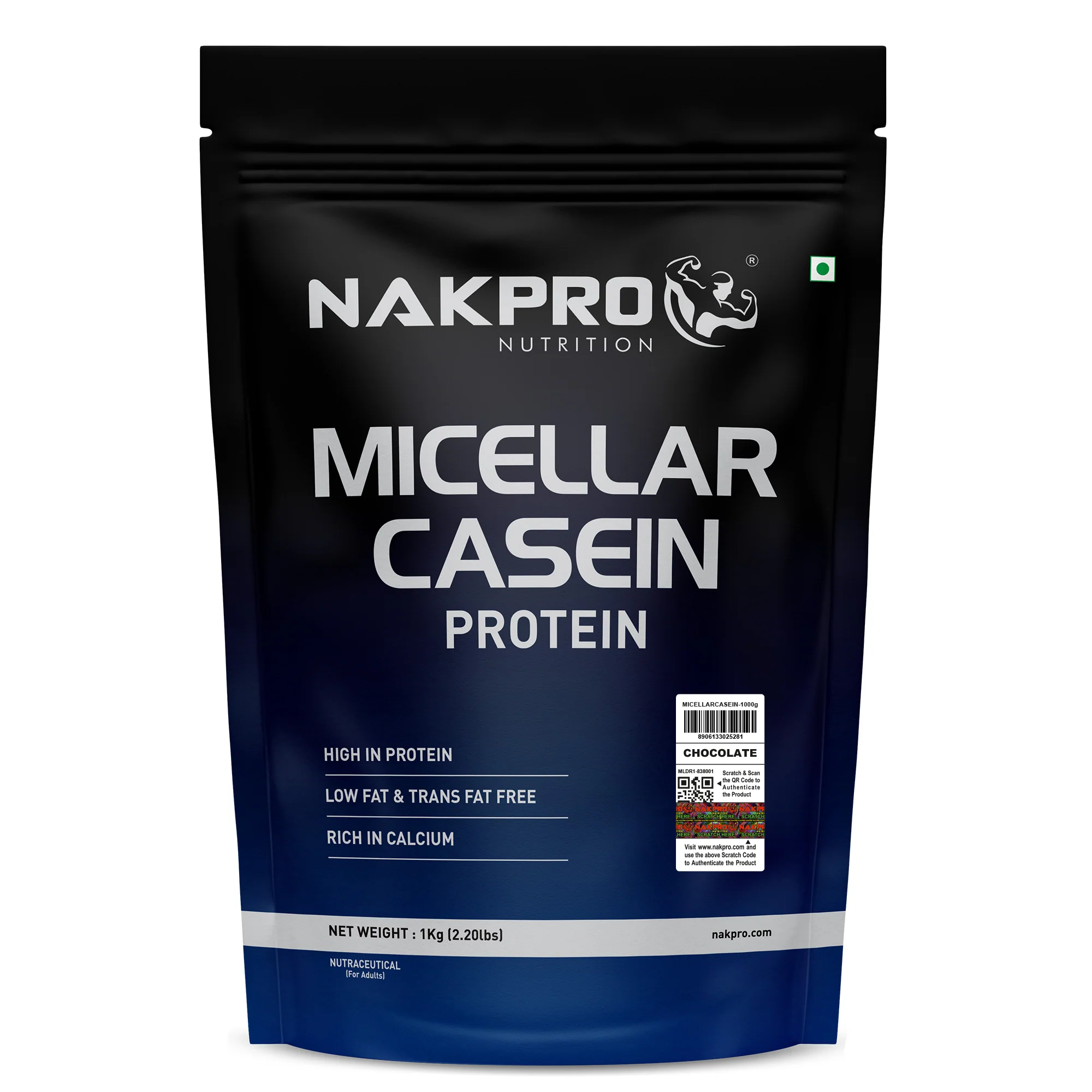 Nakpro Micellar Casein Protein Powder | 80g Protein | Slow Release Protein - Image 29