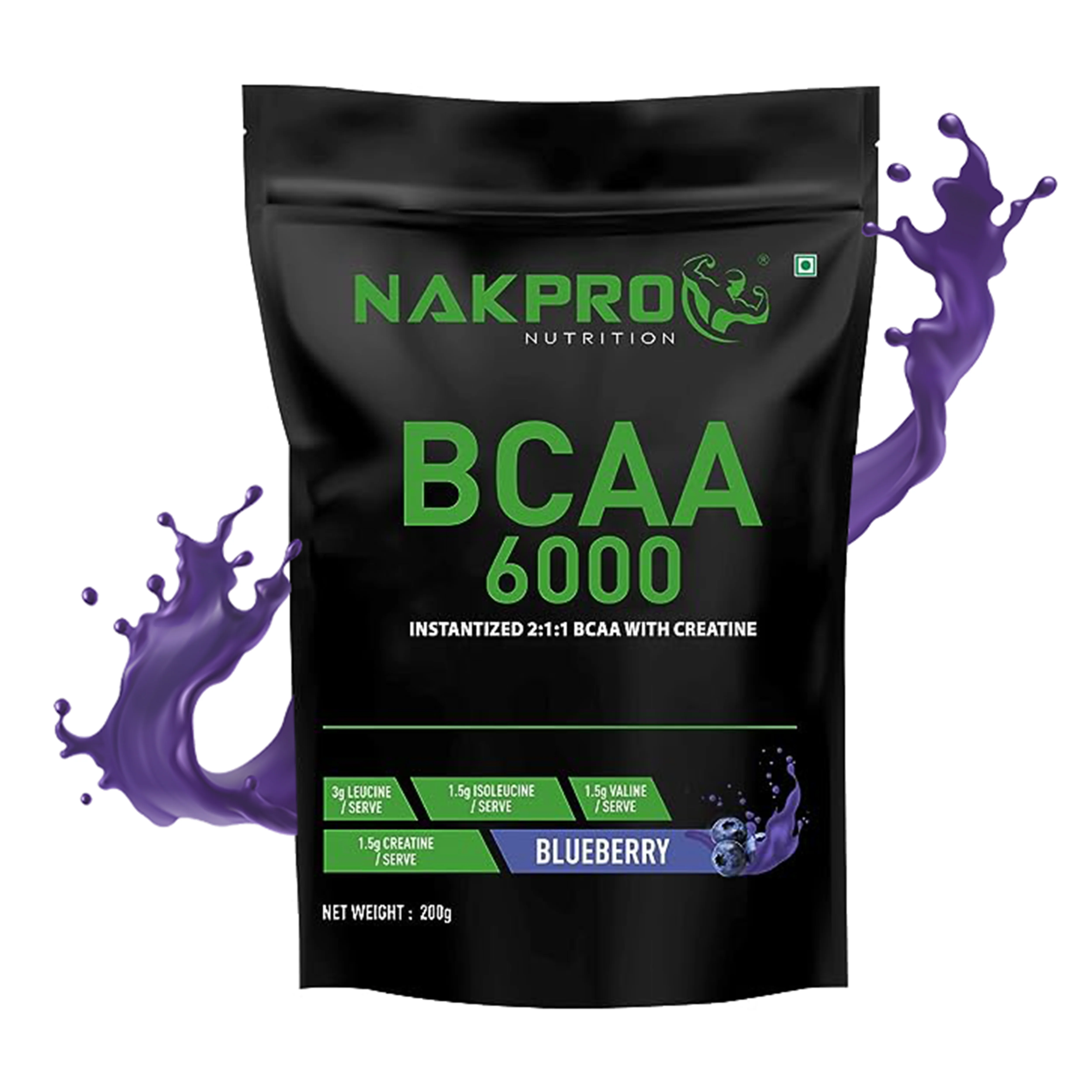 Nakpro BCAA Powder | Amino Acid | Supports workout performance - Image 75