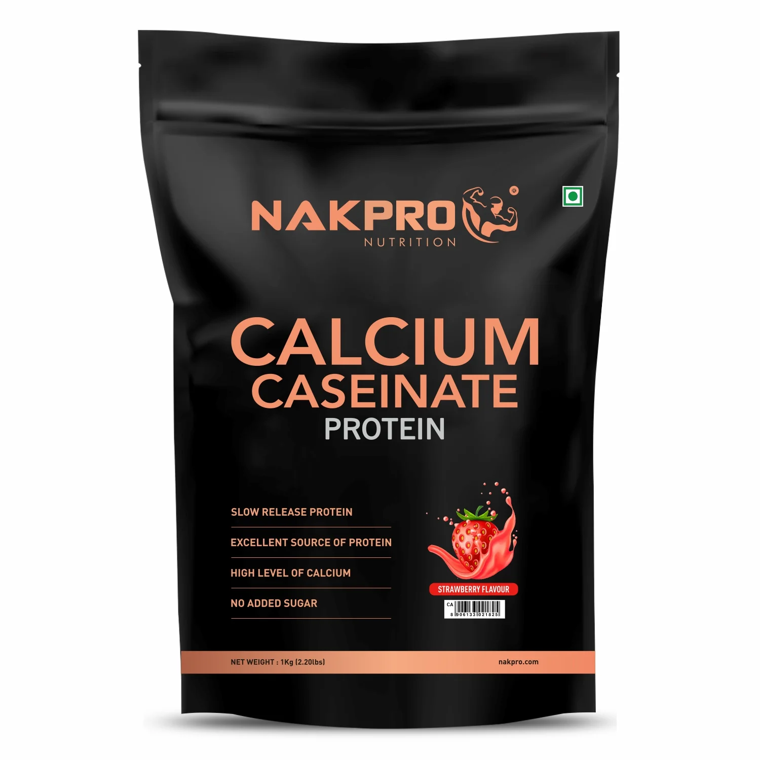 Nakpro Calcium Caseinate Protein Powder | 81g Protein | Slow Release Protein | High Calcium - Image 28
