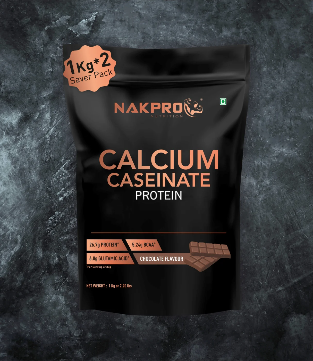Nakpro Calcium Caseinate Protein Powder | 81g Protein | Slow Release Protein | High Calcium - Image 6
