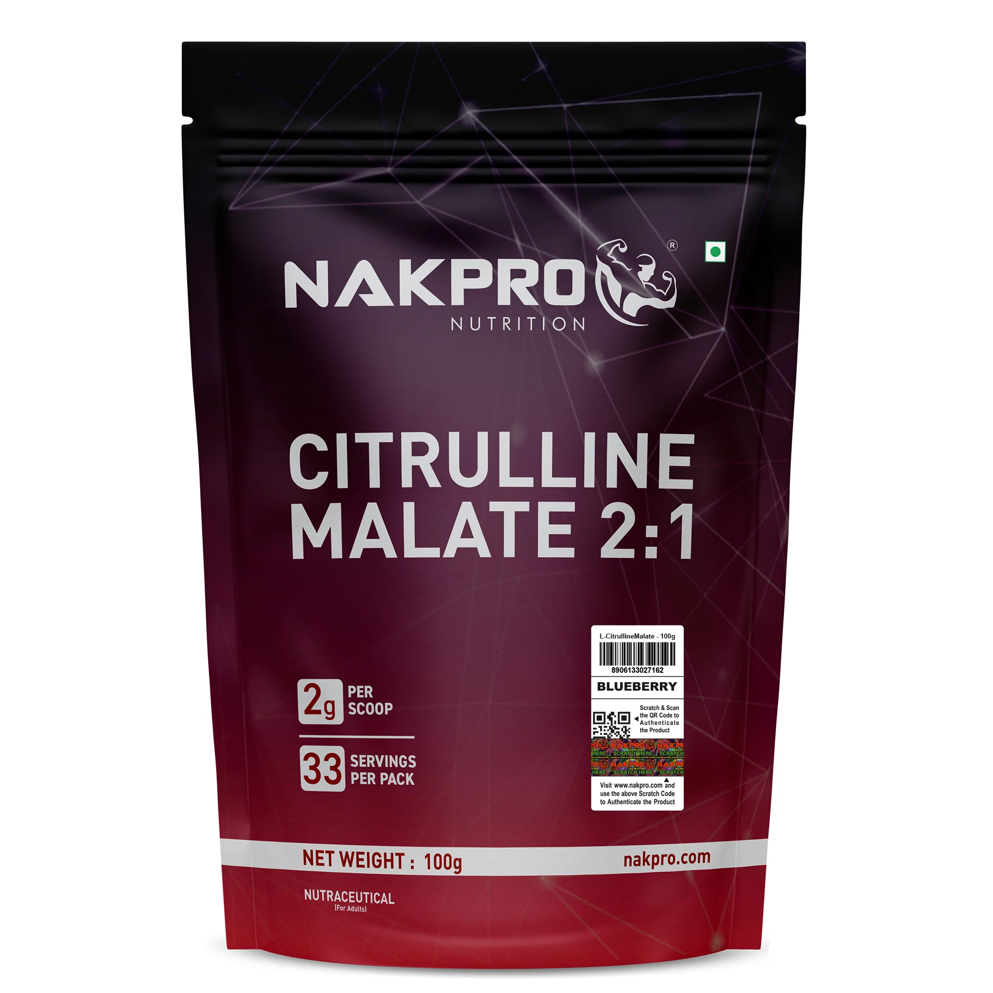 Nakpro Citrulline Malate | Amino Acid Supplement | Exercise Performance Support - Image 22