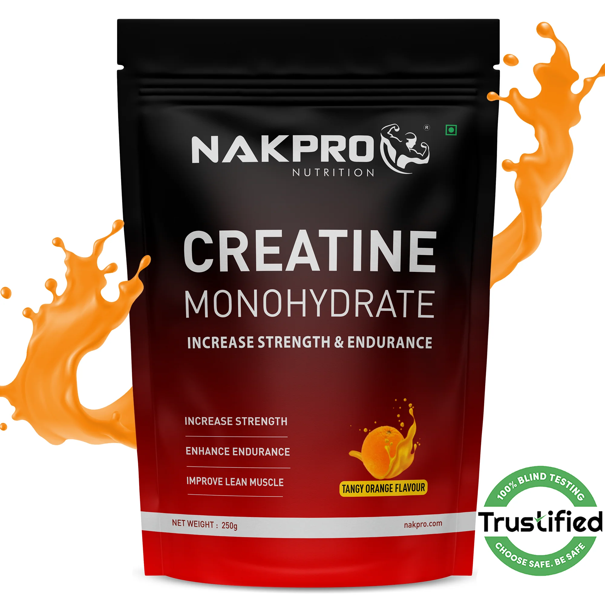 Nakpro Micronized Creatine Monohydrate | Maintenance and Support muscle | Trustified Certified - Image 19