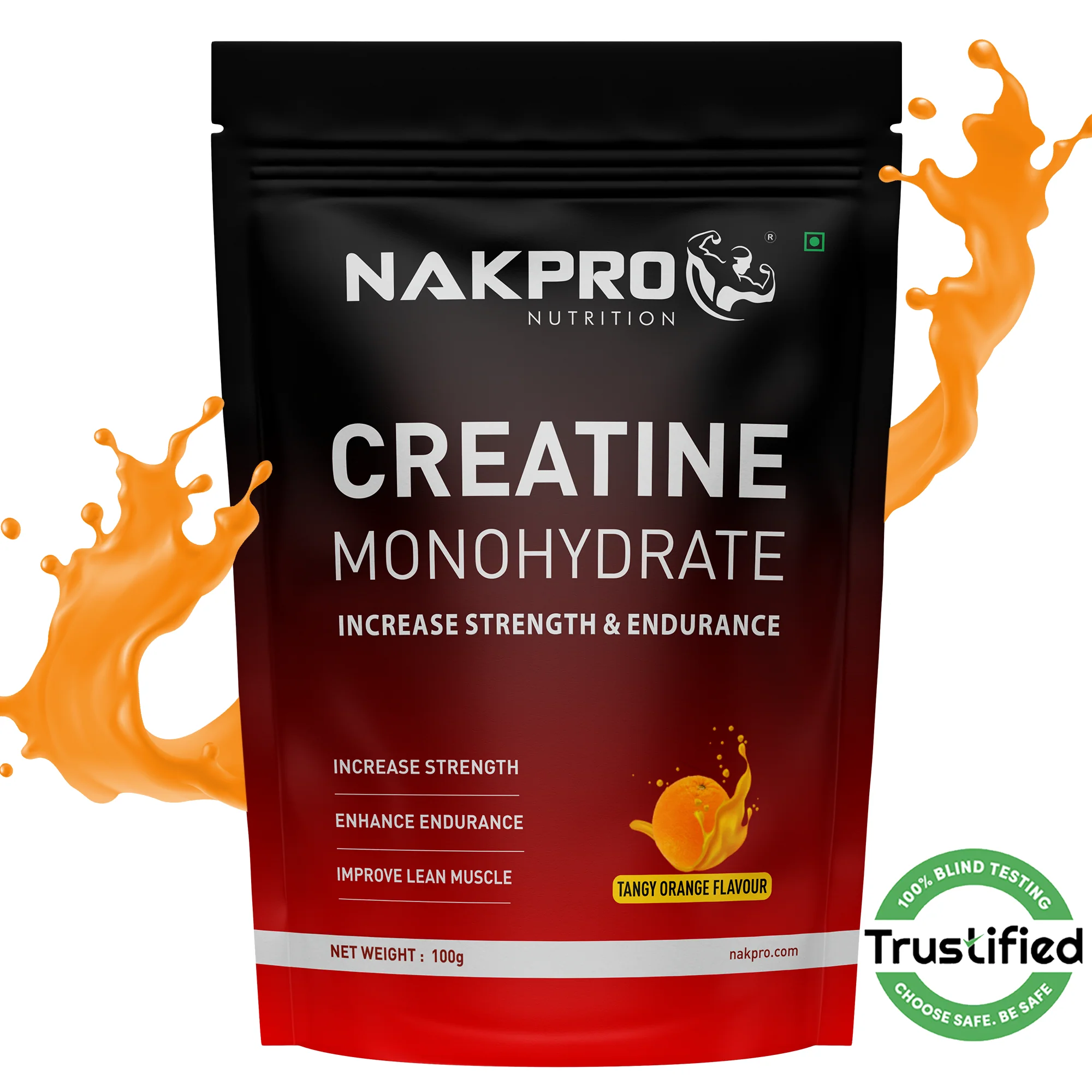 Nakpro Micronized Creatine Monohydrate | Maintenance and Support muscle | Trustified Certified - Image 24