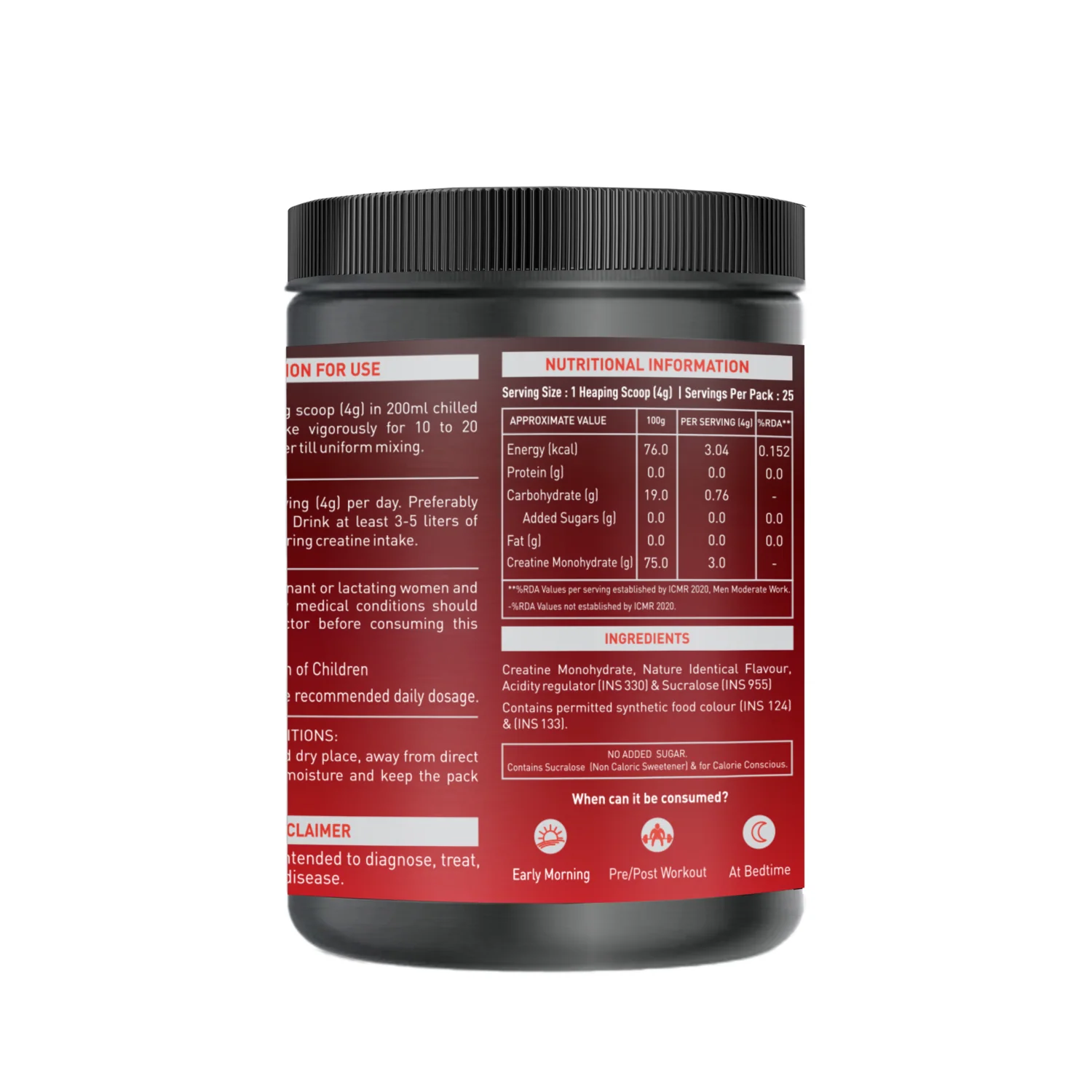 Nakpro Micronized Creatine Monohydrate | Maintenance and Support muscle | Trustified Certified - Image 51