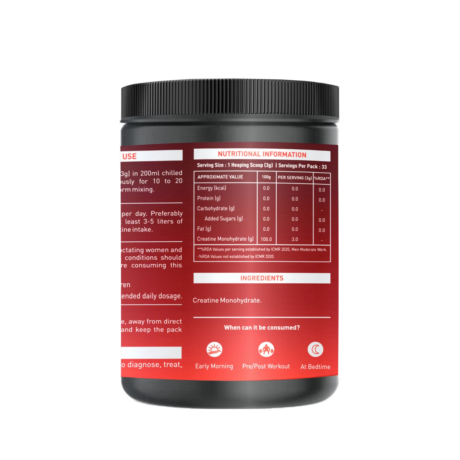 Nakpro Micronized Creatine Monohydrate | Maintenance and Support muscle | Trustified Certified - Image 72