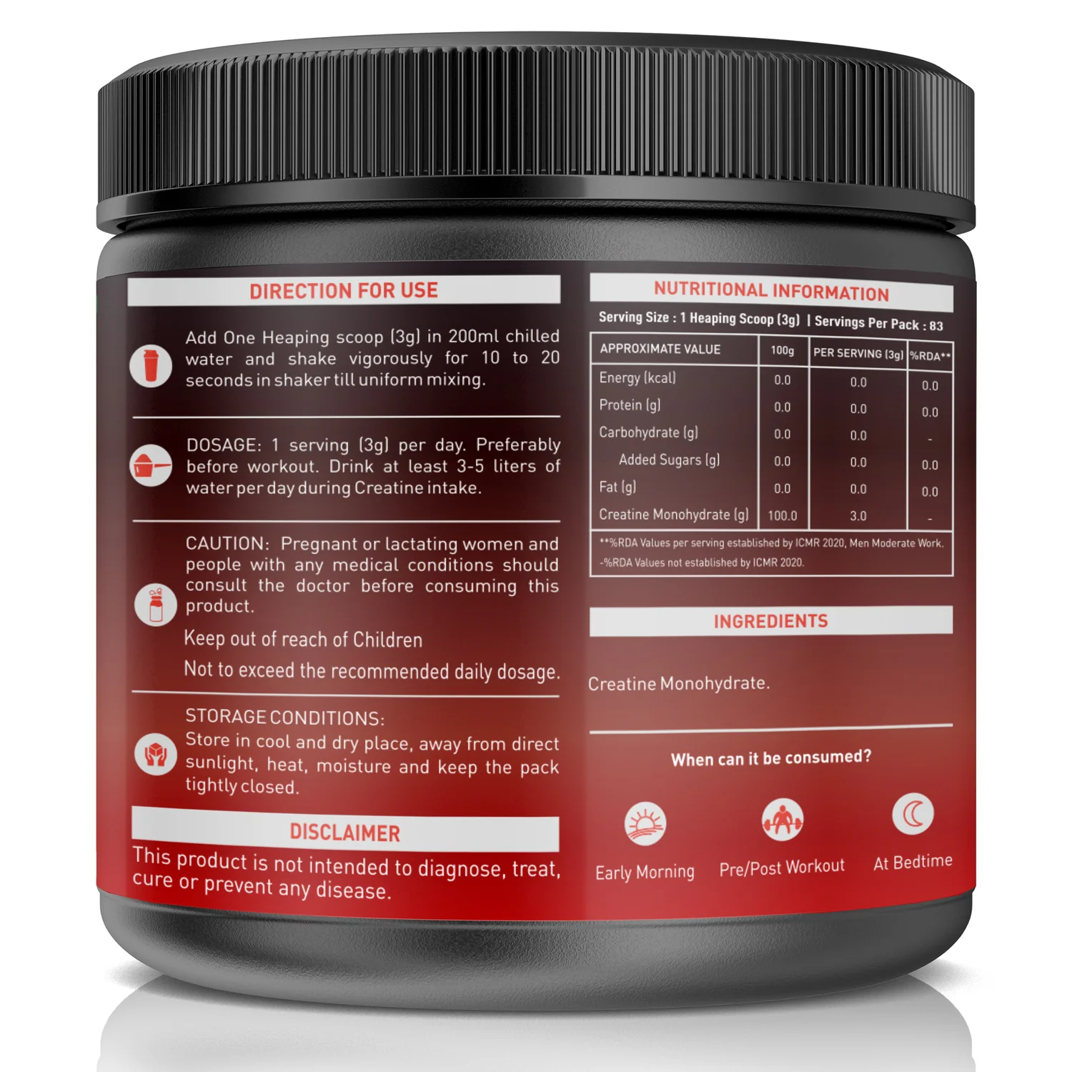 Nakpro Micronized Creatine Monohydrate | Maintenance and Support muscle | Trustified Certified - Image 77