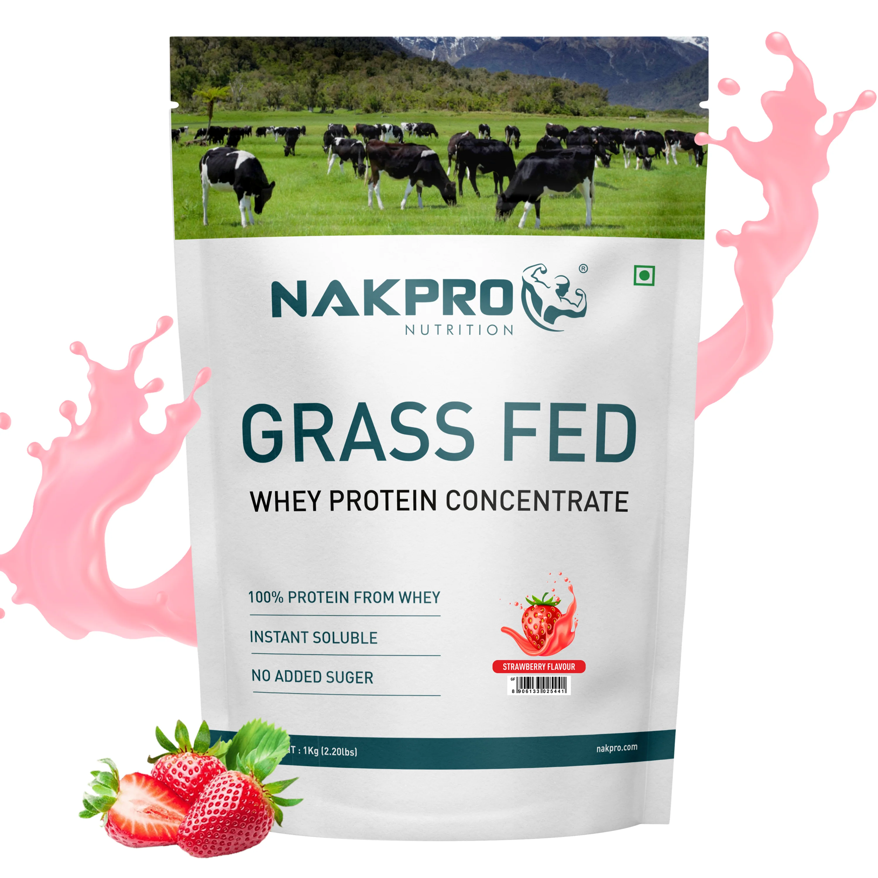 Nakpro Grass Fed Whey Protein Concentrate | 75g Protein - Image 11