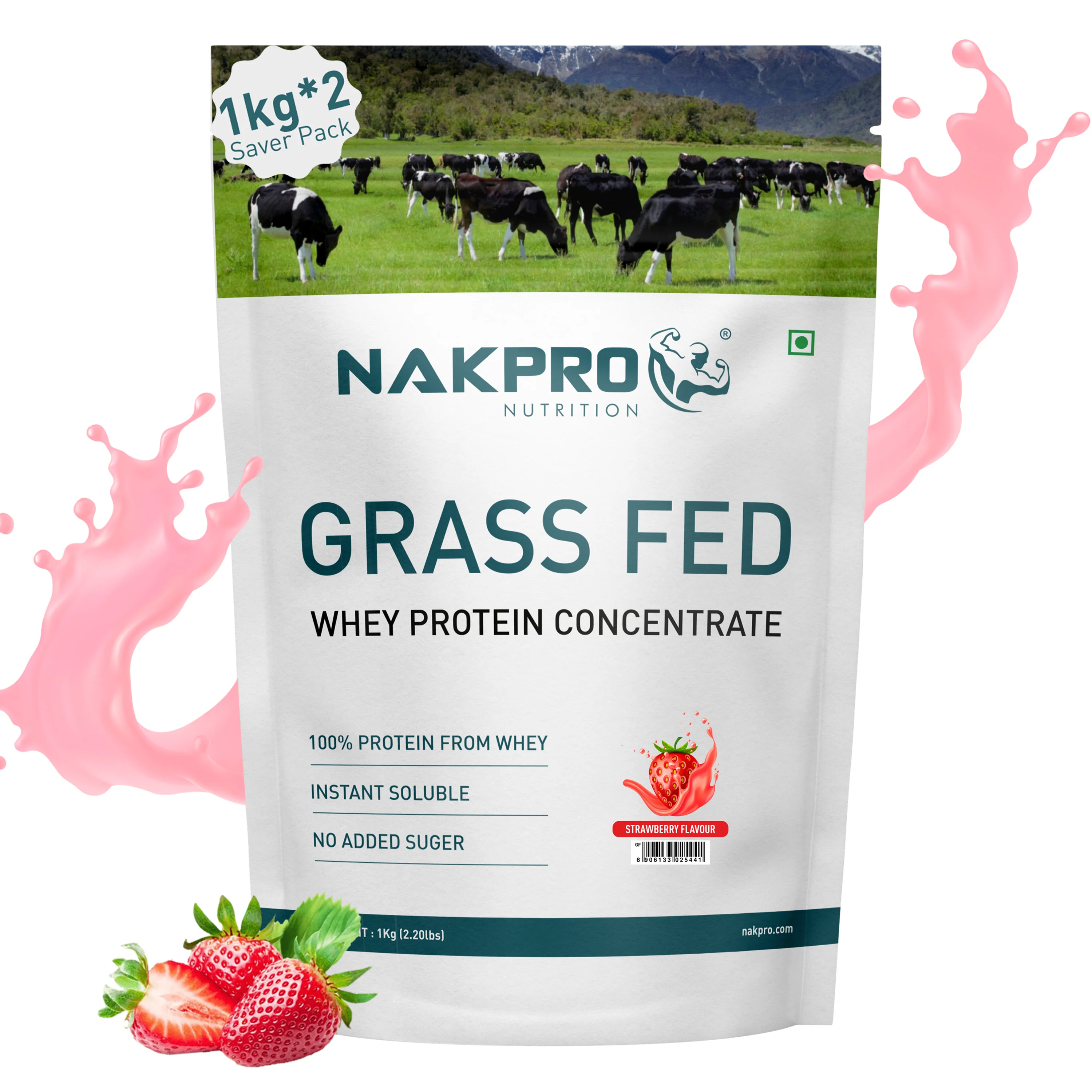 Nakpro Grass Fed Whey Protein Concentrate | 75g Protein - Image 14