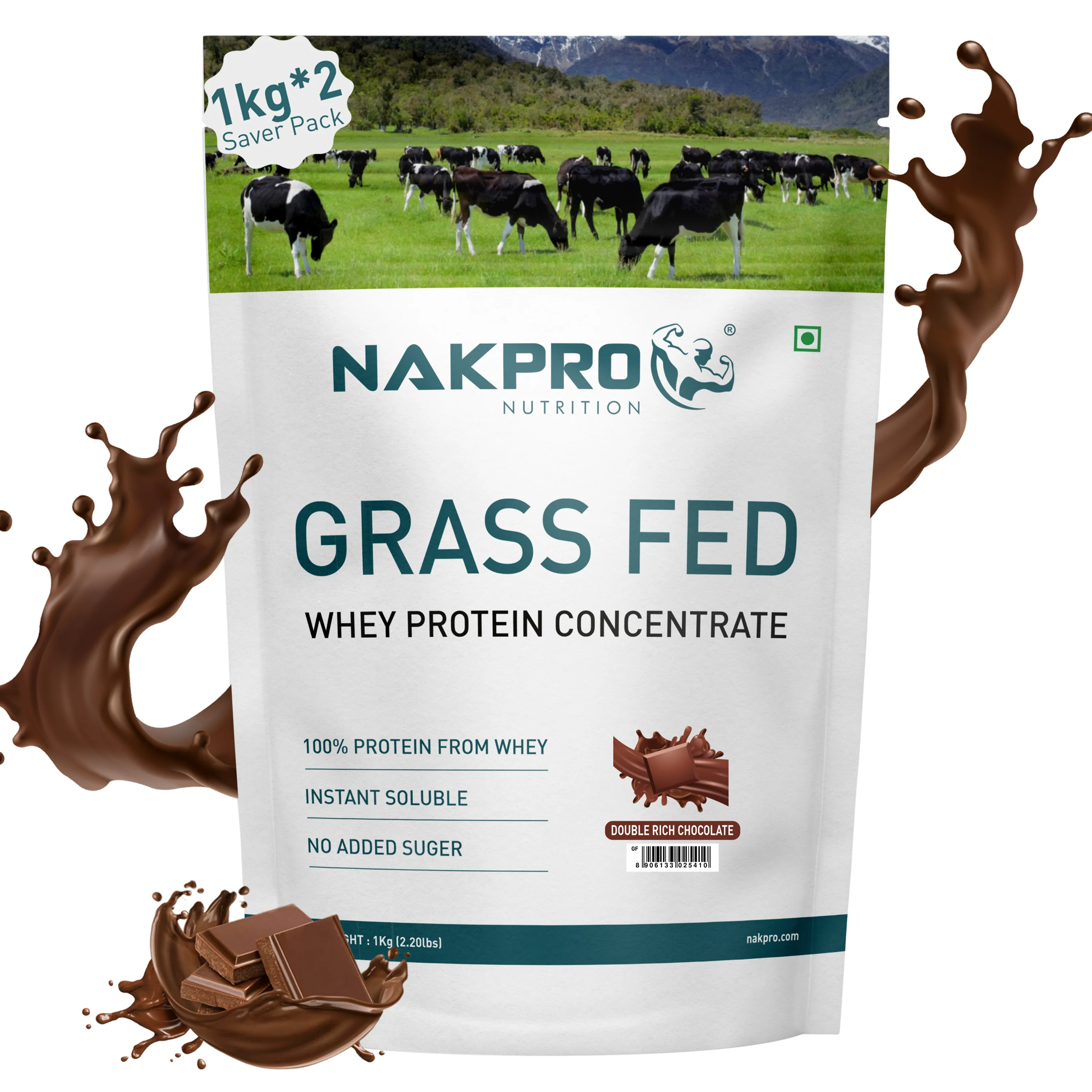 Nakpro Grass Fed Whey Protein Concentrate | 75g Protein - Image 16
