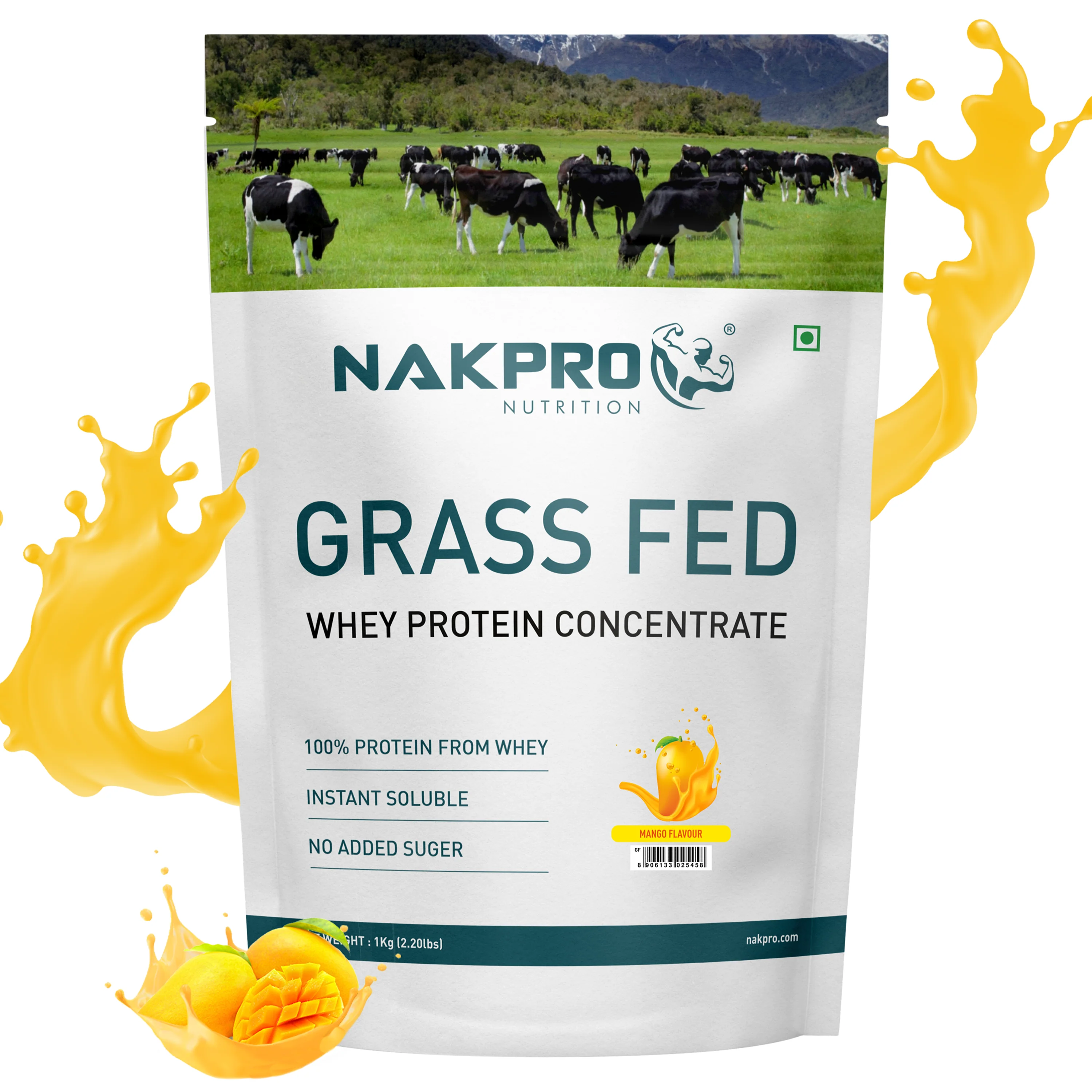 Nakpro Grass Fed Whey Protein Concentrate | 75g Protein - Image 23