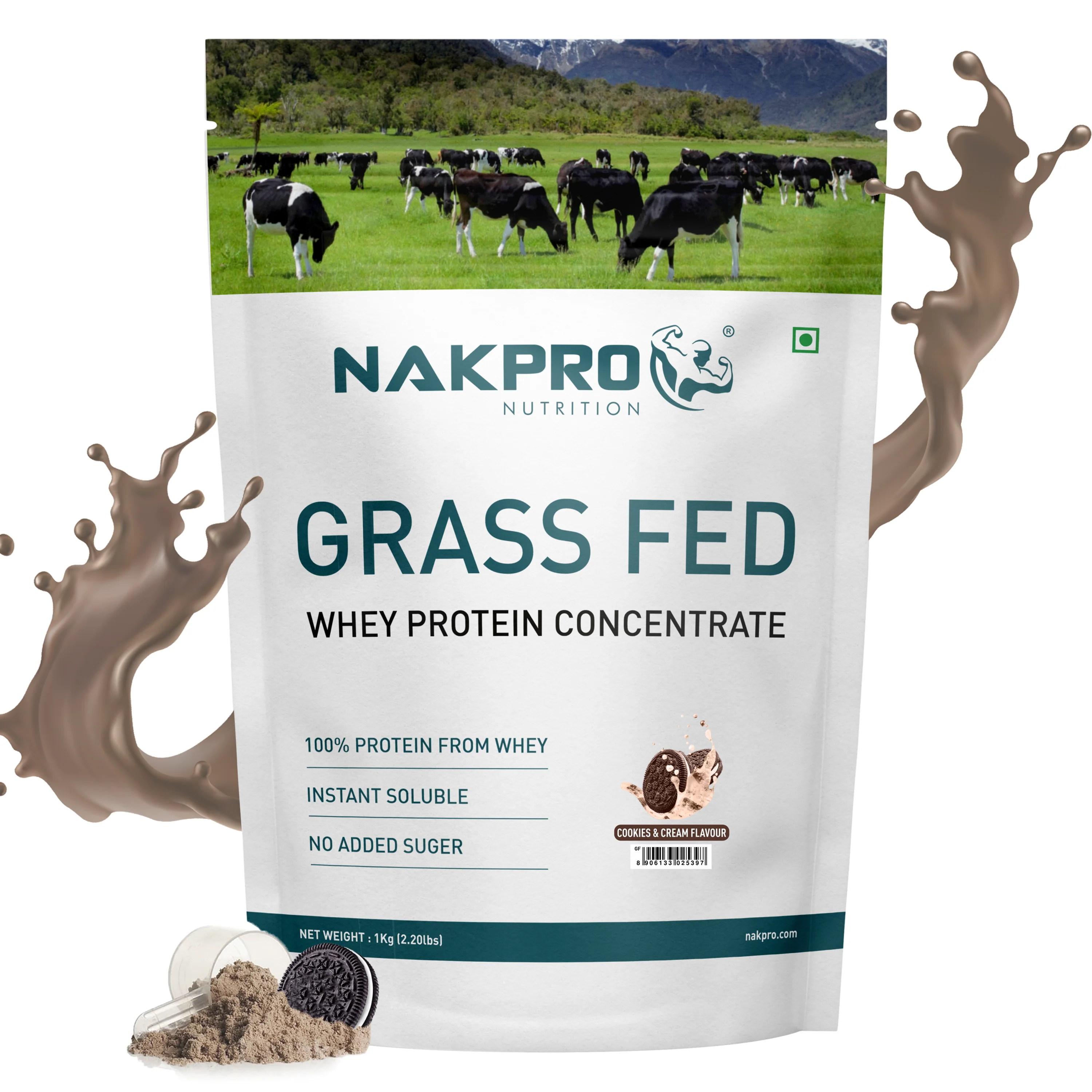 Nakpro Grass Fed Whey Protein Concentrate | 75g Protein - Image 24