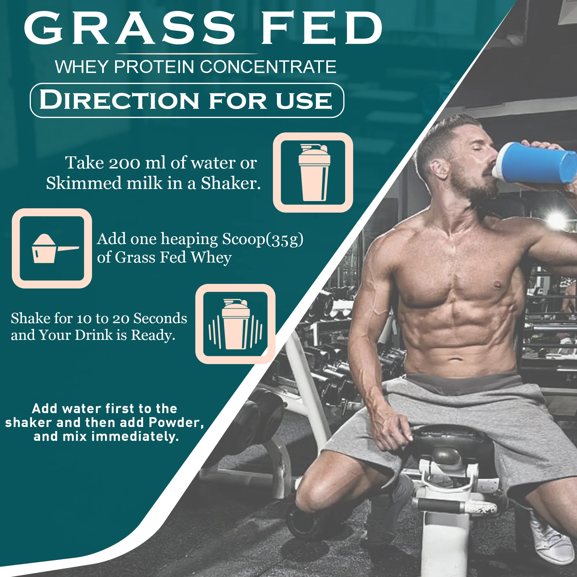 Nakpro Grass Fed Whey Protein Concentrate | 75g Protein - Image 29
