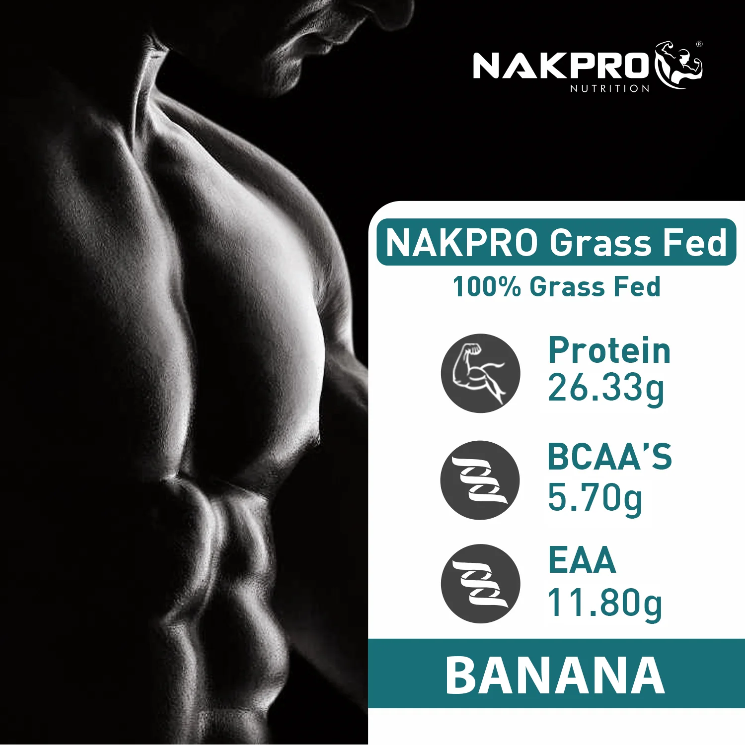 Nakpro Grass Fed Whey Protein Concentrate | 75g Protein - Image 32