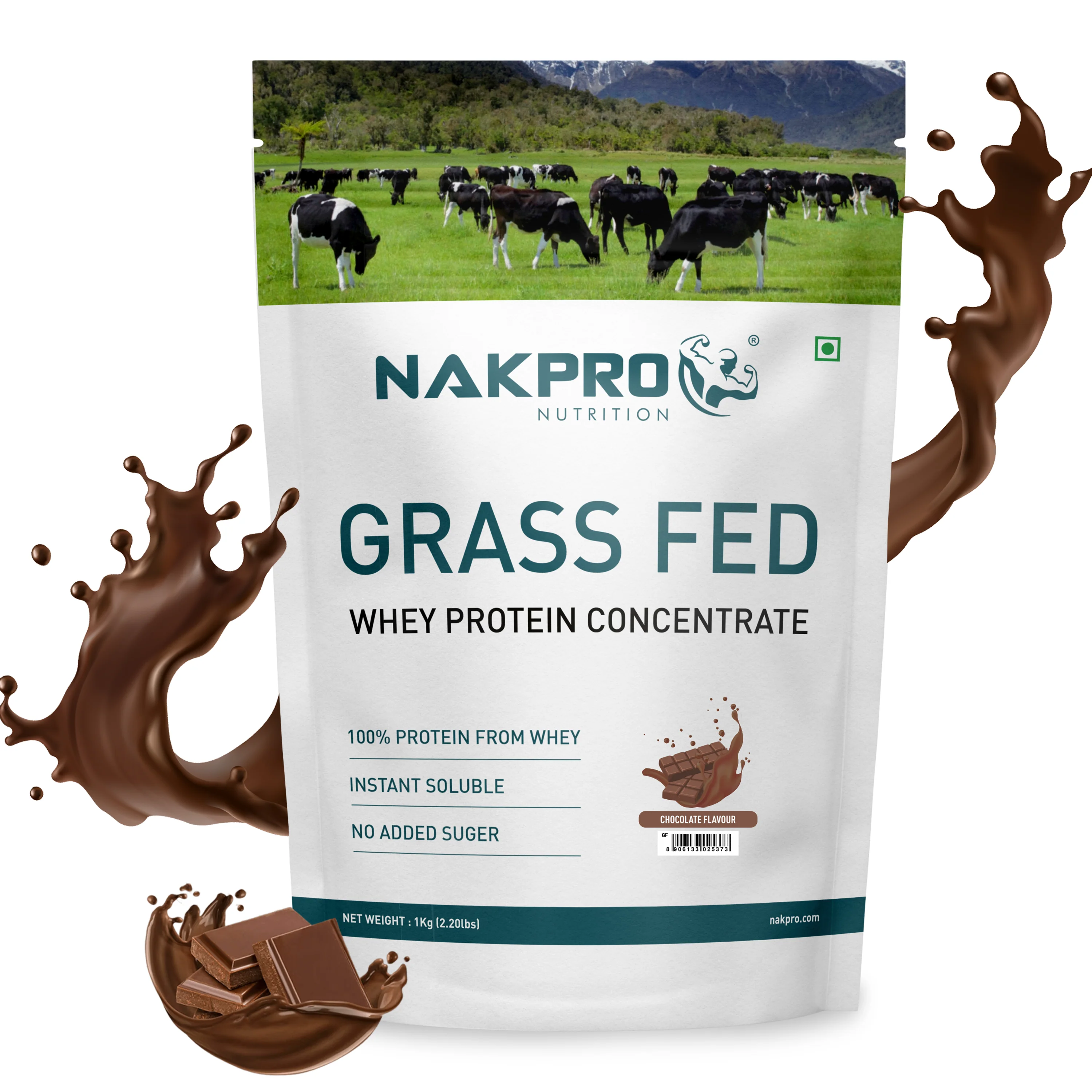 Nakpro Grass Fed Whey Protein Concentrate | 75g Protein - Image 4