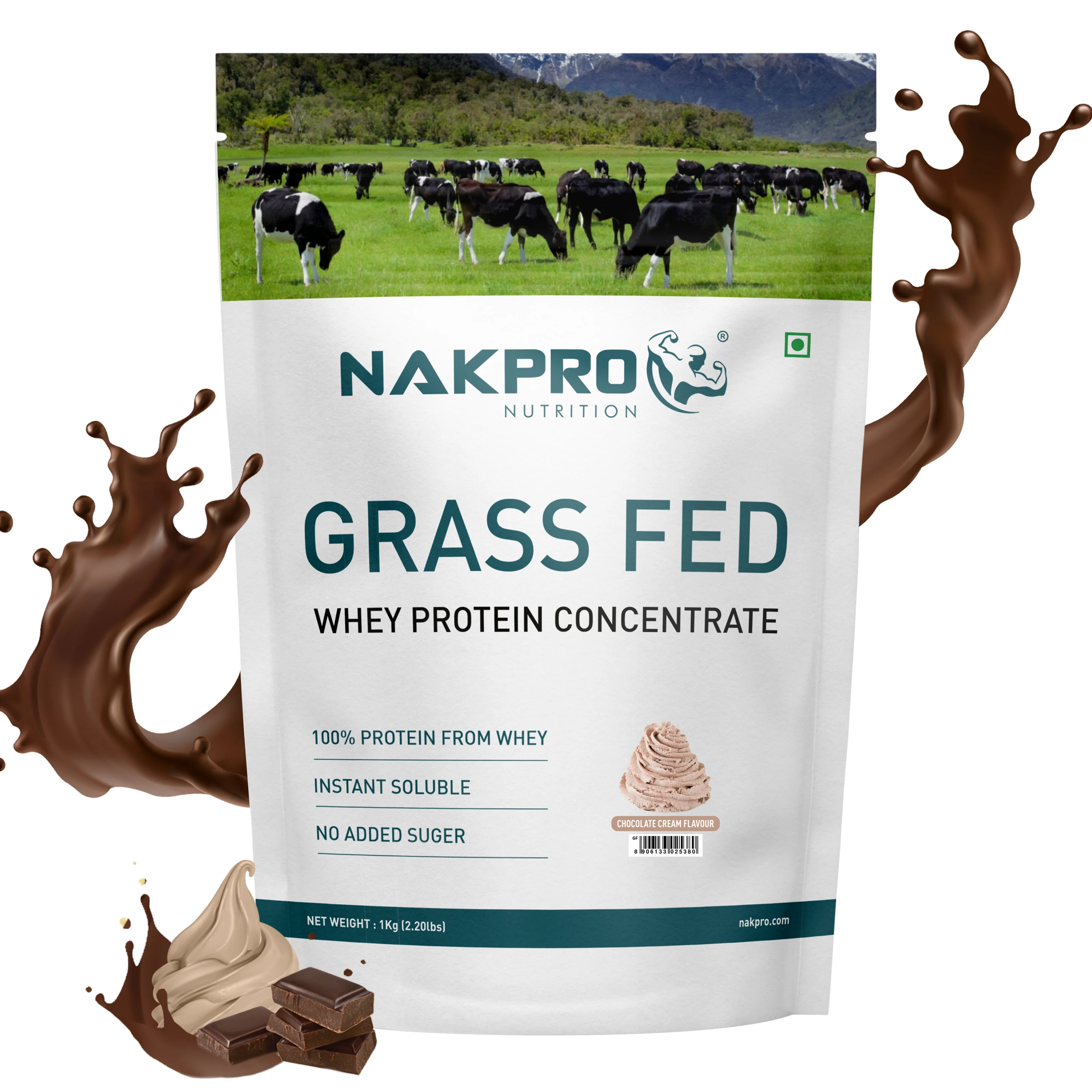 Nakpro Grass Fed Whey Protein Concentrate | 75g Protein - Image 6