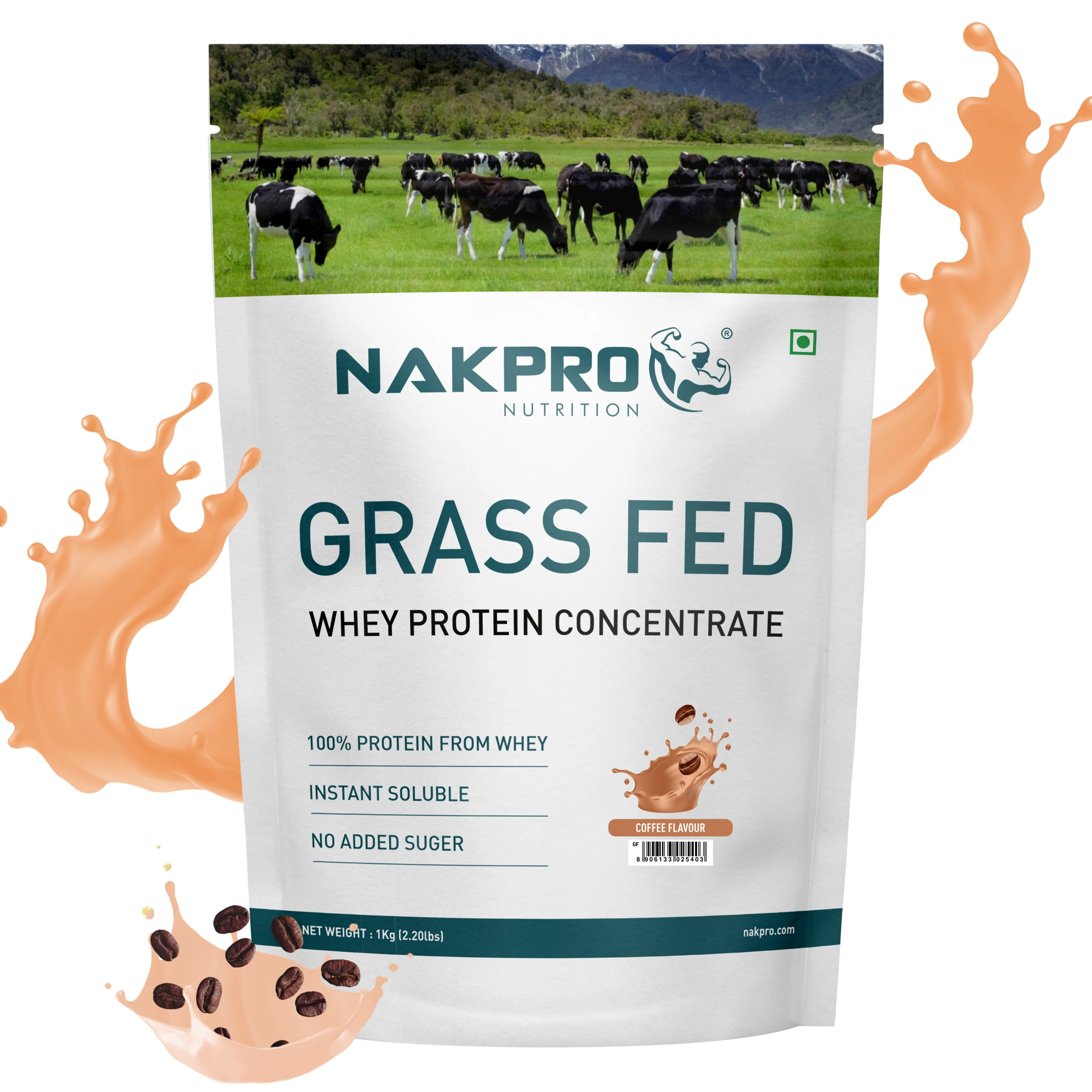 Nakpro Grass Fed Whey Protein Concentrate | 75g Protein - Image 7