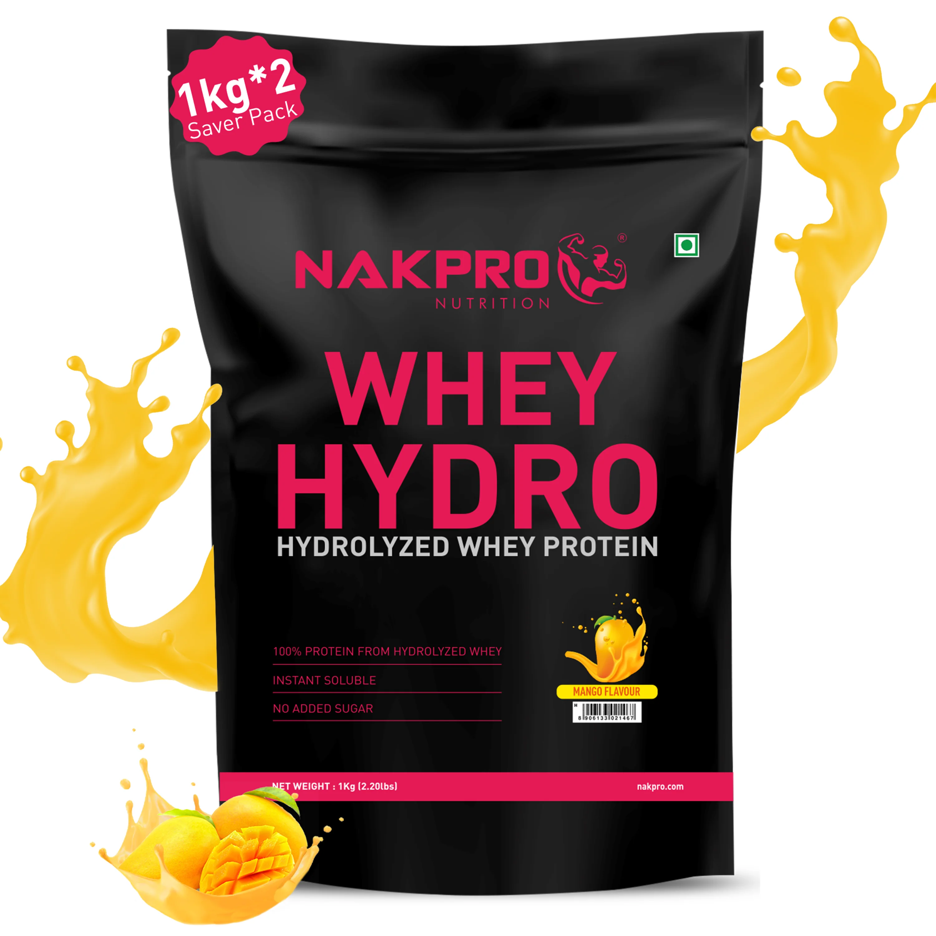 Nakpro Whey Hydro Whey Protein Hydrolysate | 75g Protein - Image 11
