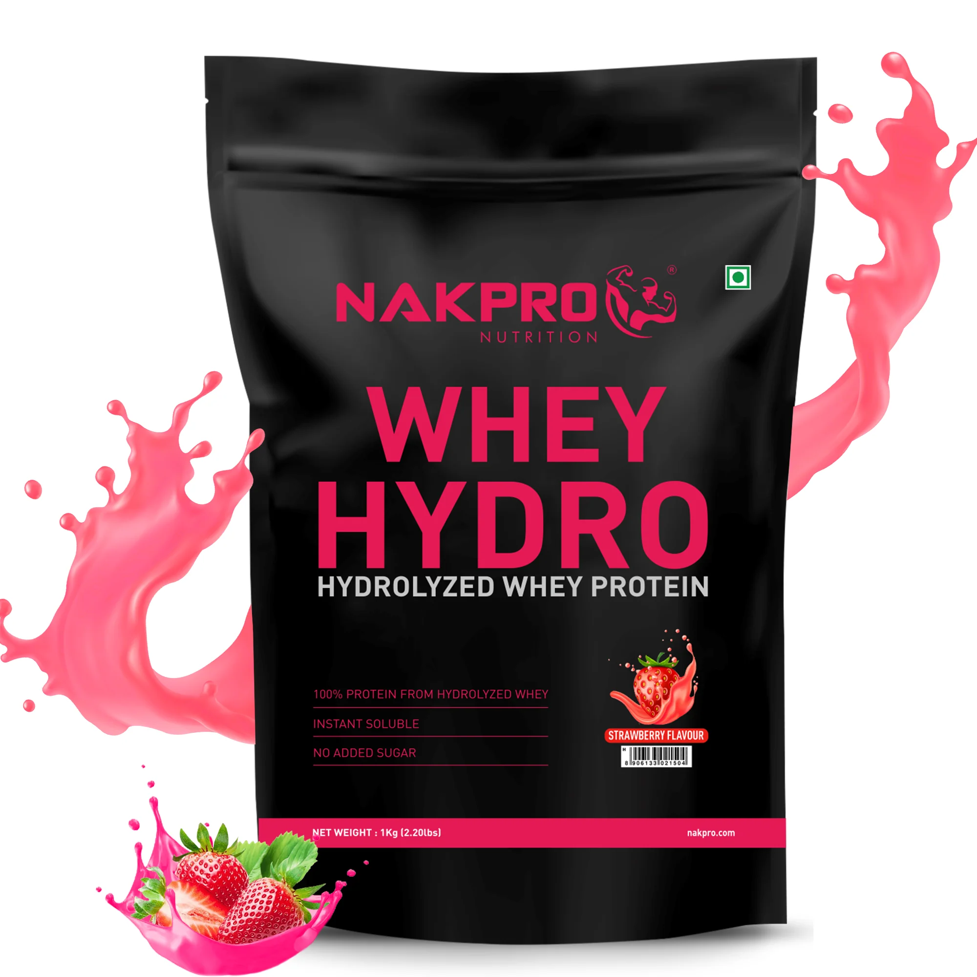 Nakpro Whey Hydro Whey Protein Hydrolysate | 75g Protein - Image 13