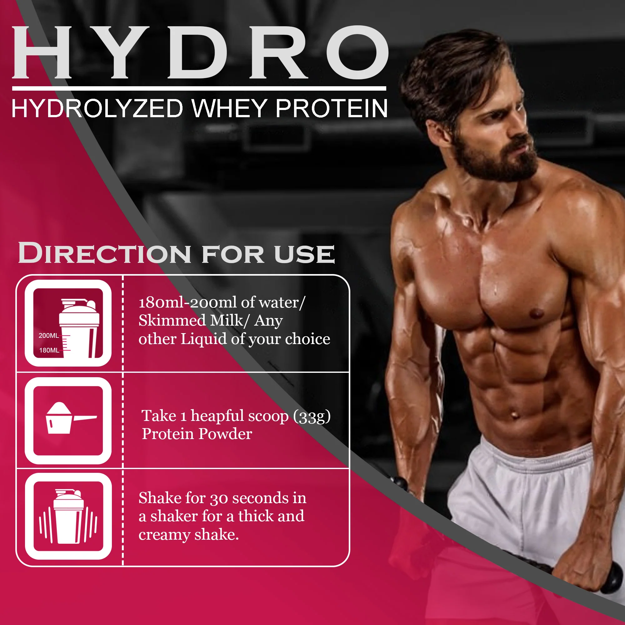 Nakpro Whey Hydro Whey Protein Hydrolysate | 75g Protein - Image 27