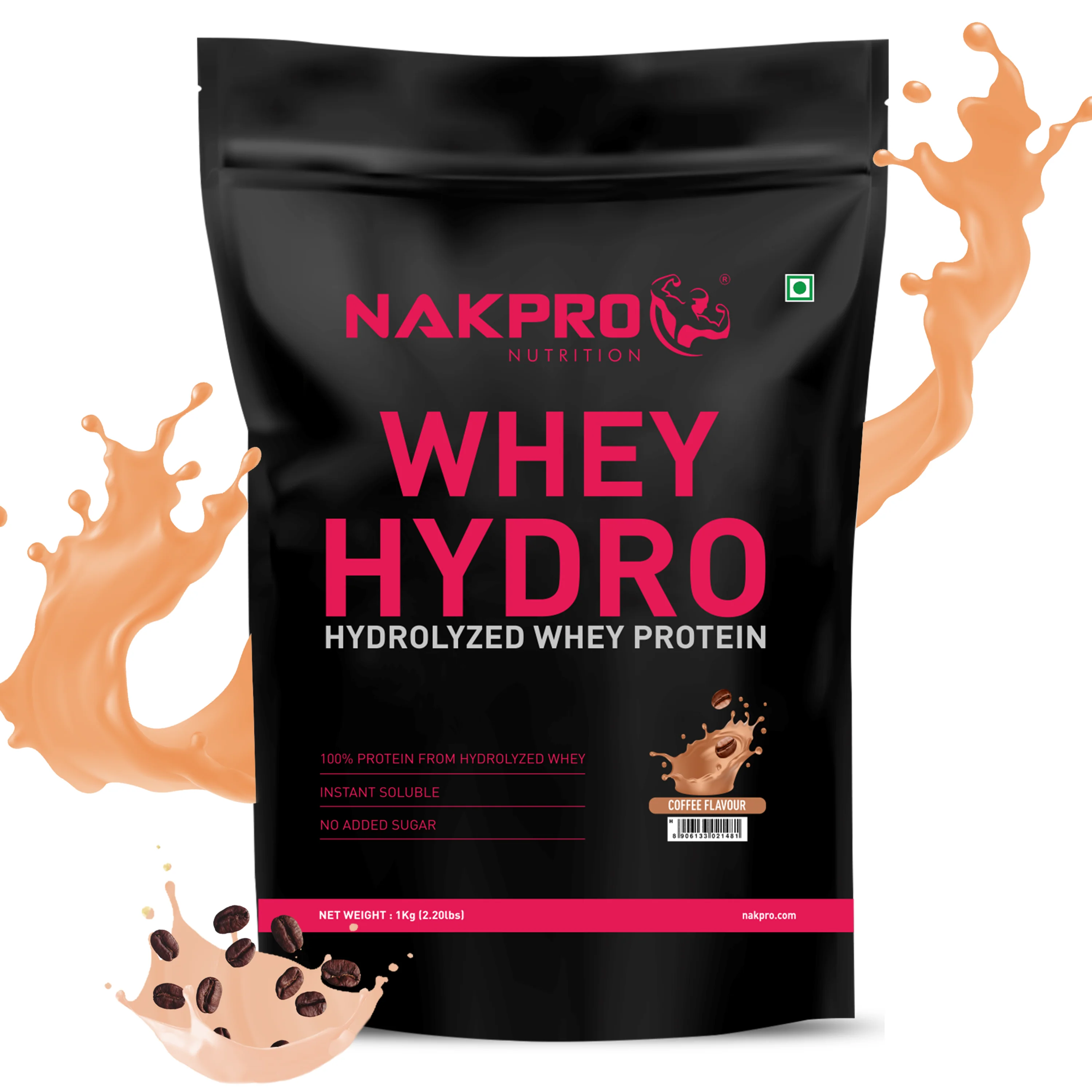 Nakpro Whey Hydro Whey Protein Hydrolysate | 75g Protein - Image 3