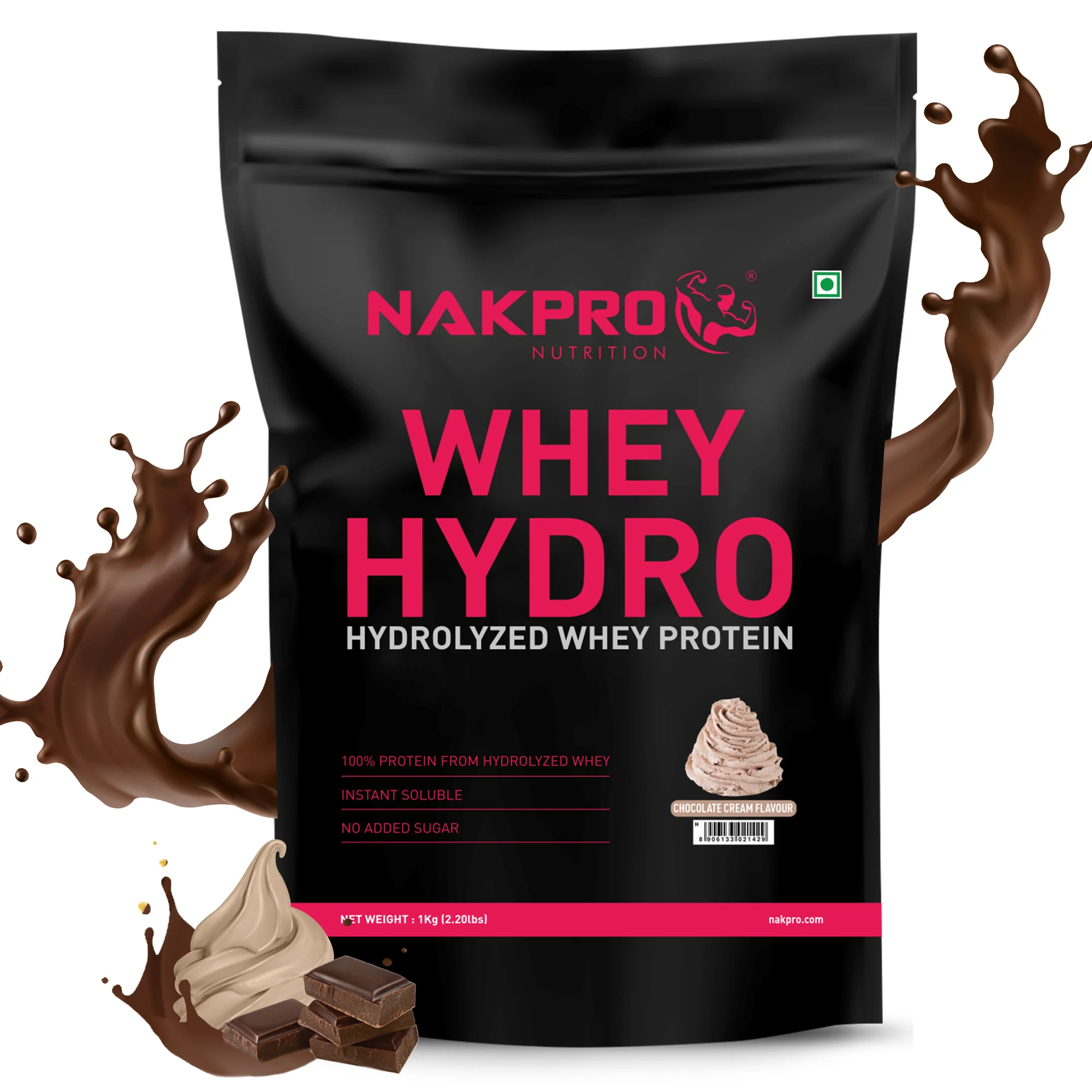 Nakpro Whey Hydro Whey Protein Hydrolysate | 75g Protein - Image 7