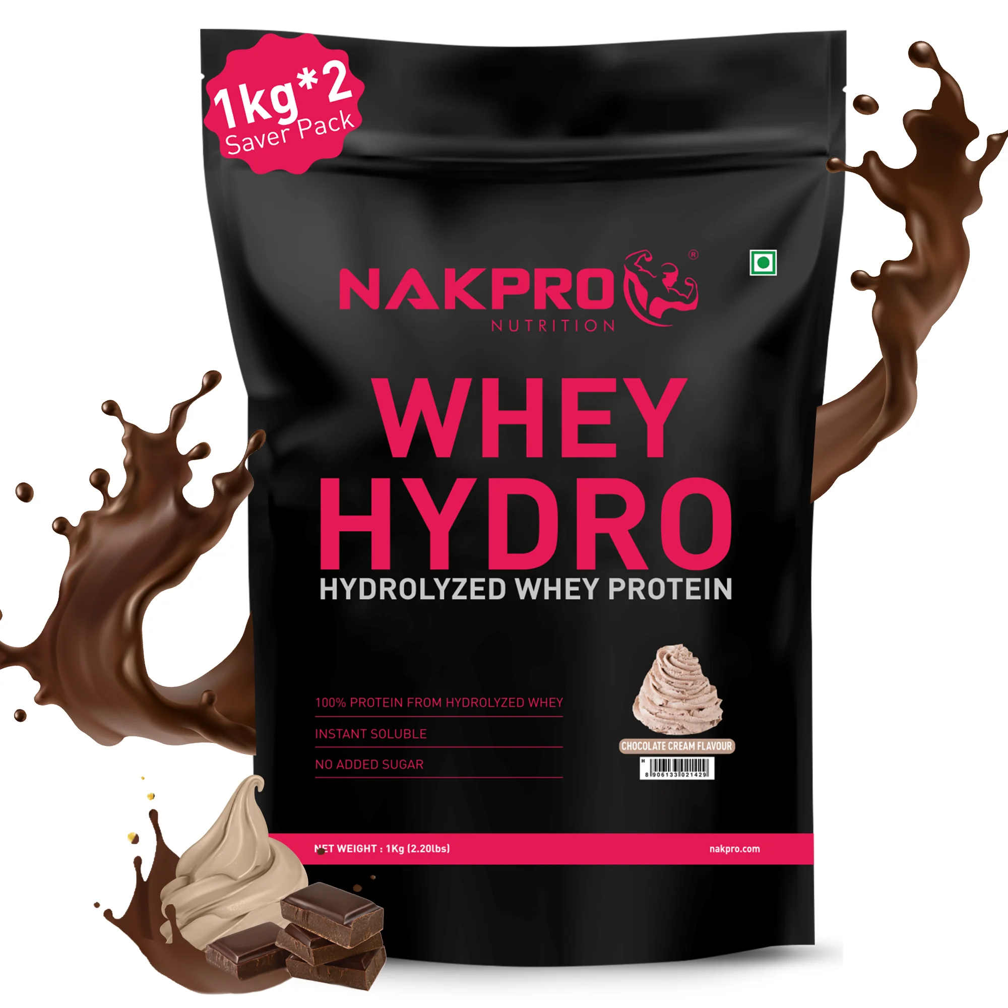 Nakpro Whey Hydro Whey Protein Hydrolysate | 75g Protein - Image 8