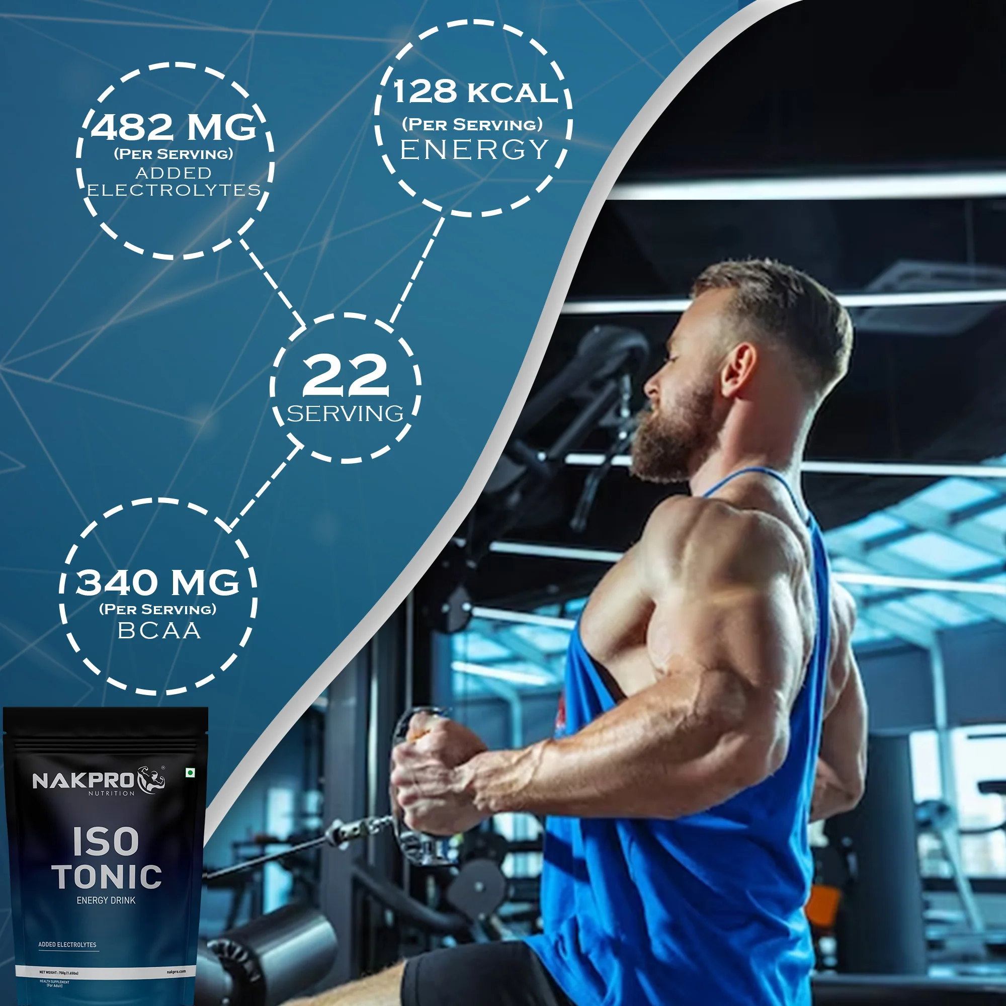 Nakpro ISO Tonic | Electrolytes Powder | Hydration & Performance Support - Image 3