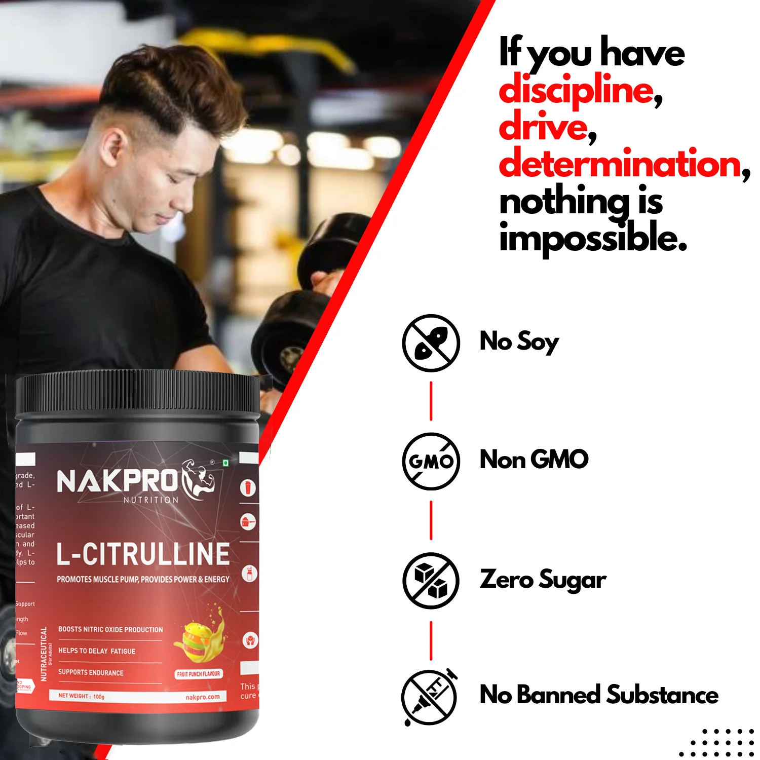 Nakpro L-Citrulline | Amino Acid | Supports Endurance And Exercise Intensity - Image 4