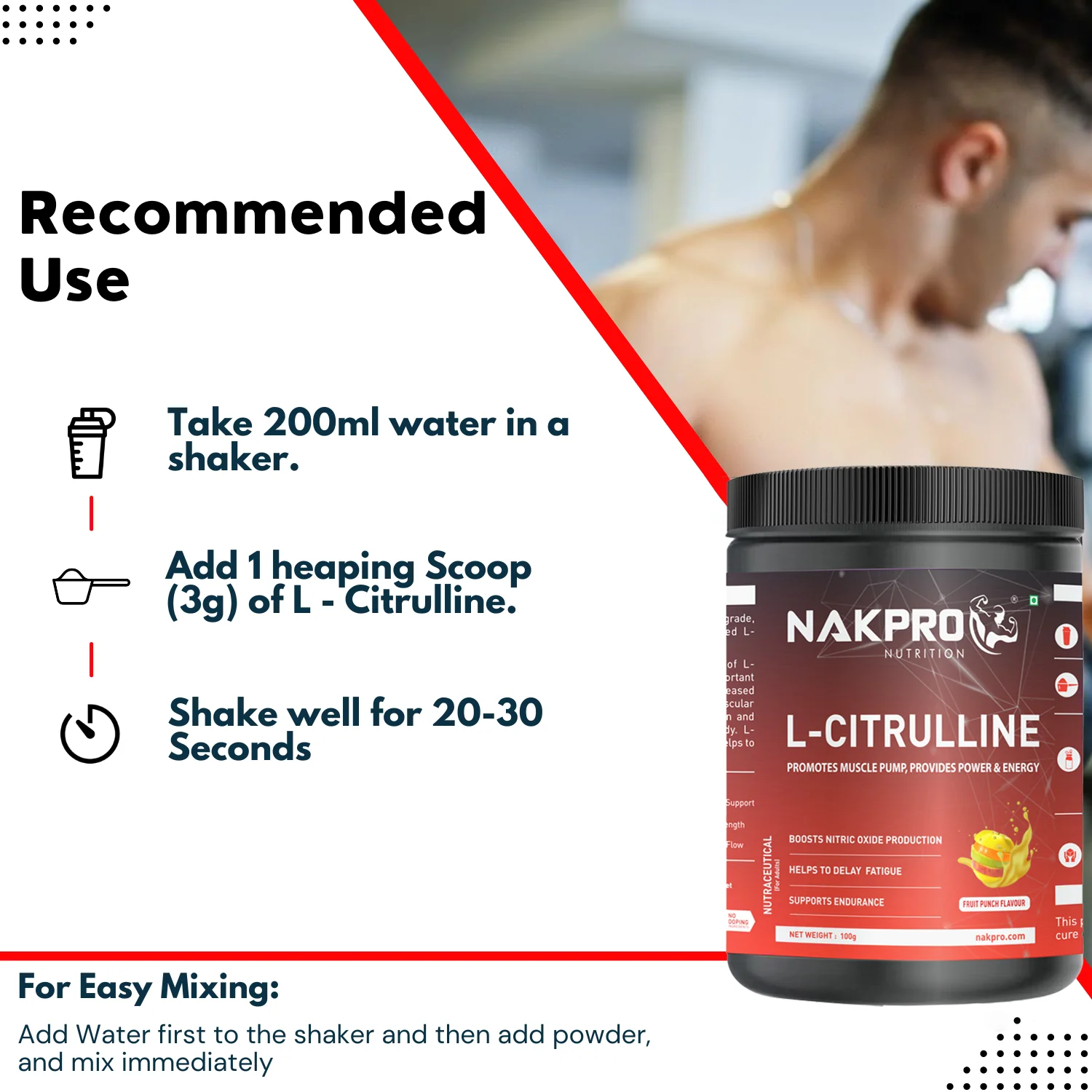 Nakpro L-Citrulline | Amino Acid | Supports Endurance And Exercise Intensity - Image 6