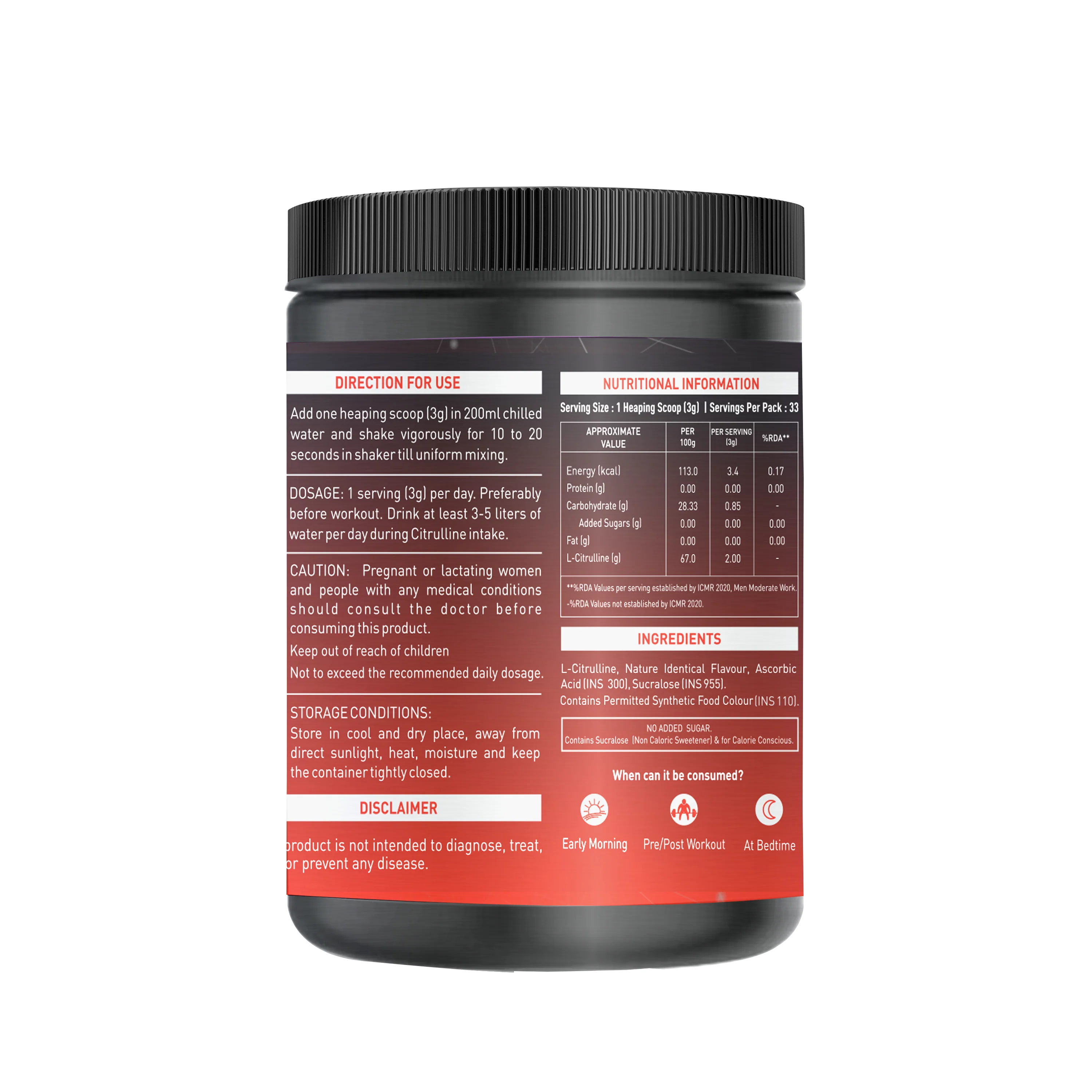 Nakpro L-Citrulline | Amino Acid | Supports Endurance And Exercise Intensity - Image 8