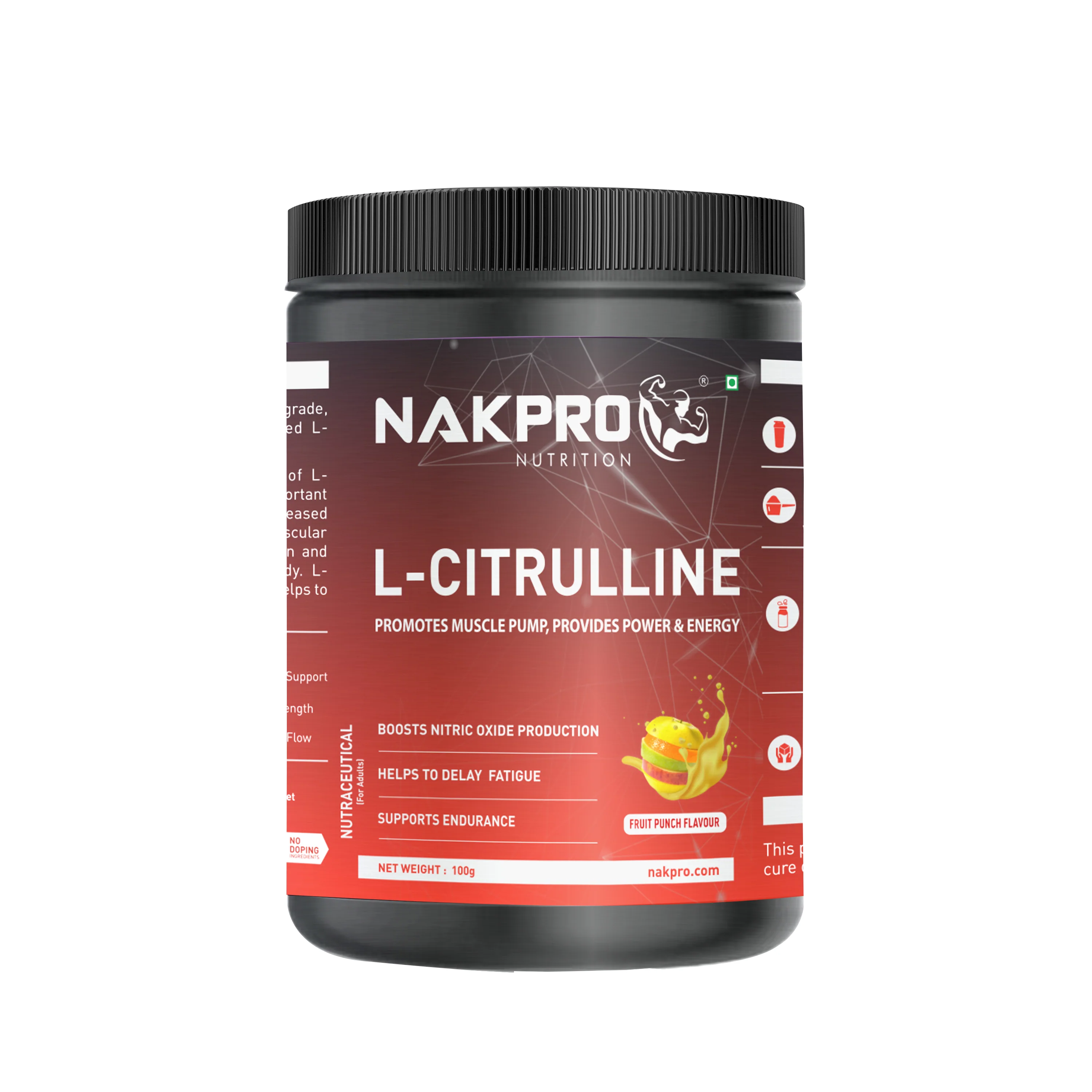 Nakpro L-Citrulline | Amino Acid | Supports Endurance And Exercise Intensity - Image 9