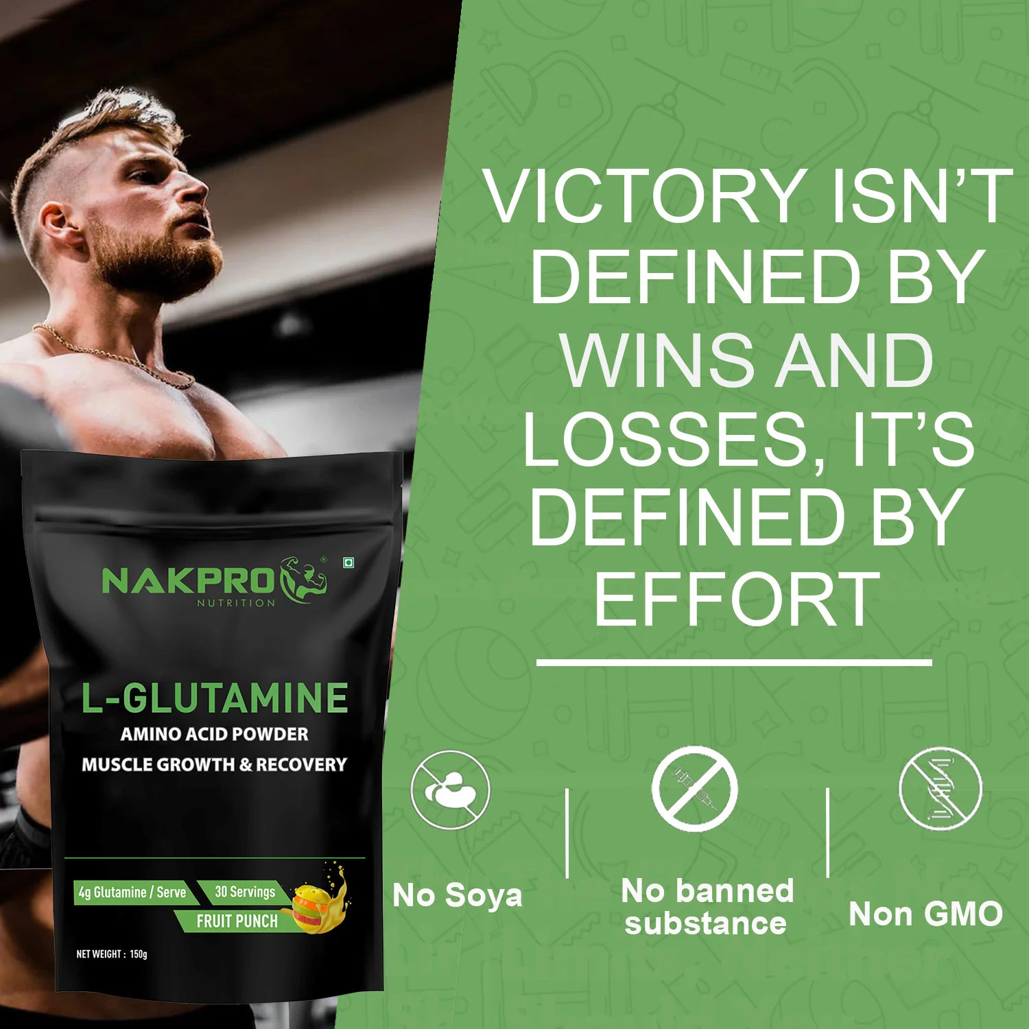 Nakpro L-Glutamine | Amino Acid for Muscle Recovery & Growth - Image 10