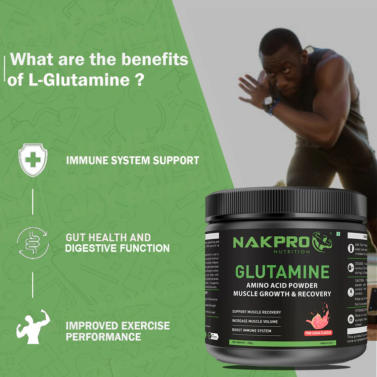 Nakpro L-Glutamine | Amino Acid for Muscle Recovery & Growth - Image 103