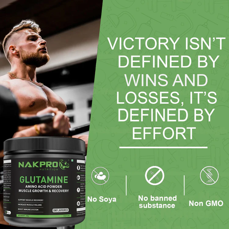 Nakpro L-Glutamine | Amino Acid for Muscle Recovery & Growth - Image 109