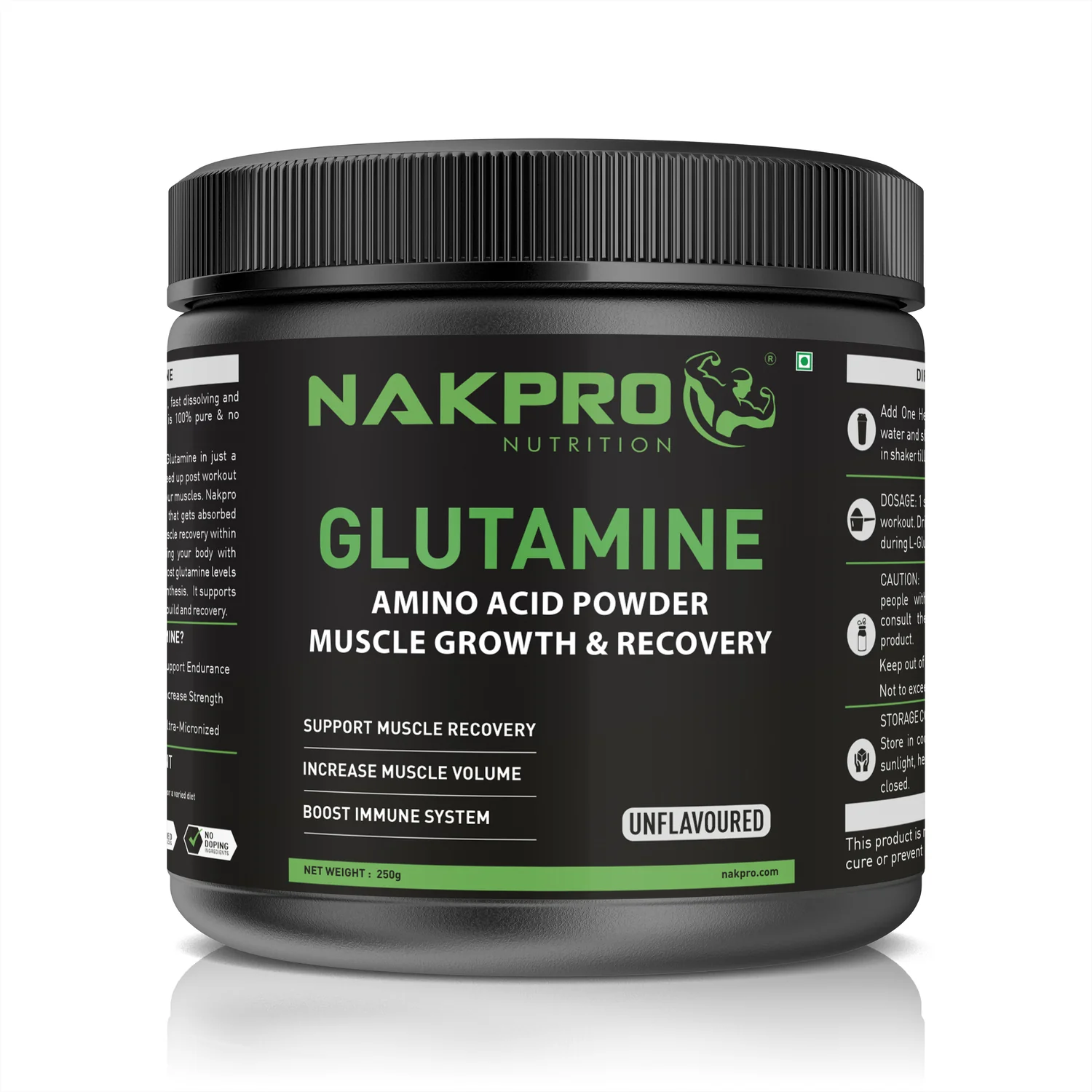 Nakpro L-Glutamine | Amino Acid for Muscle Recovery & Growth - Image 113