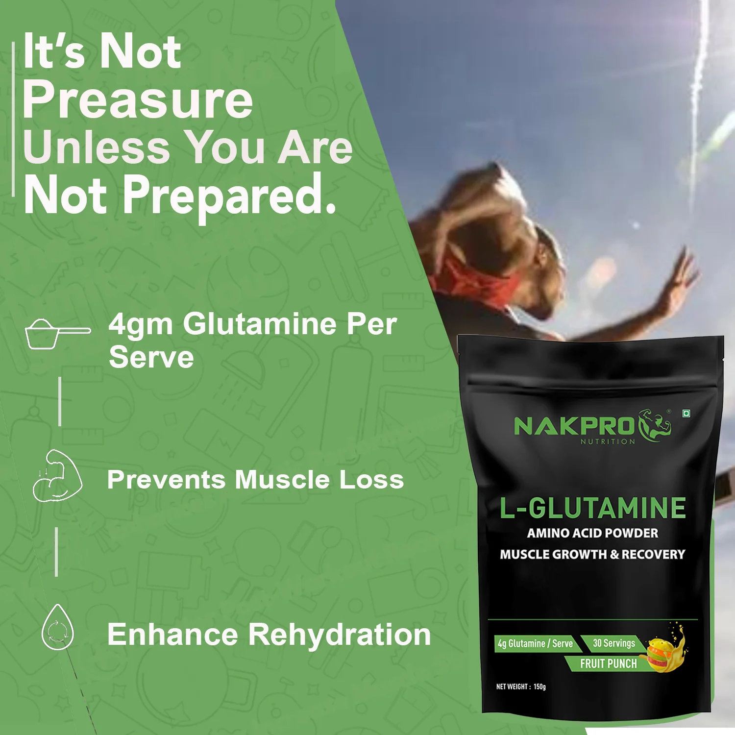 Nakpro L-Glutamine | Amino Acid for Muscle Recovery & Growth - Image 13