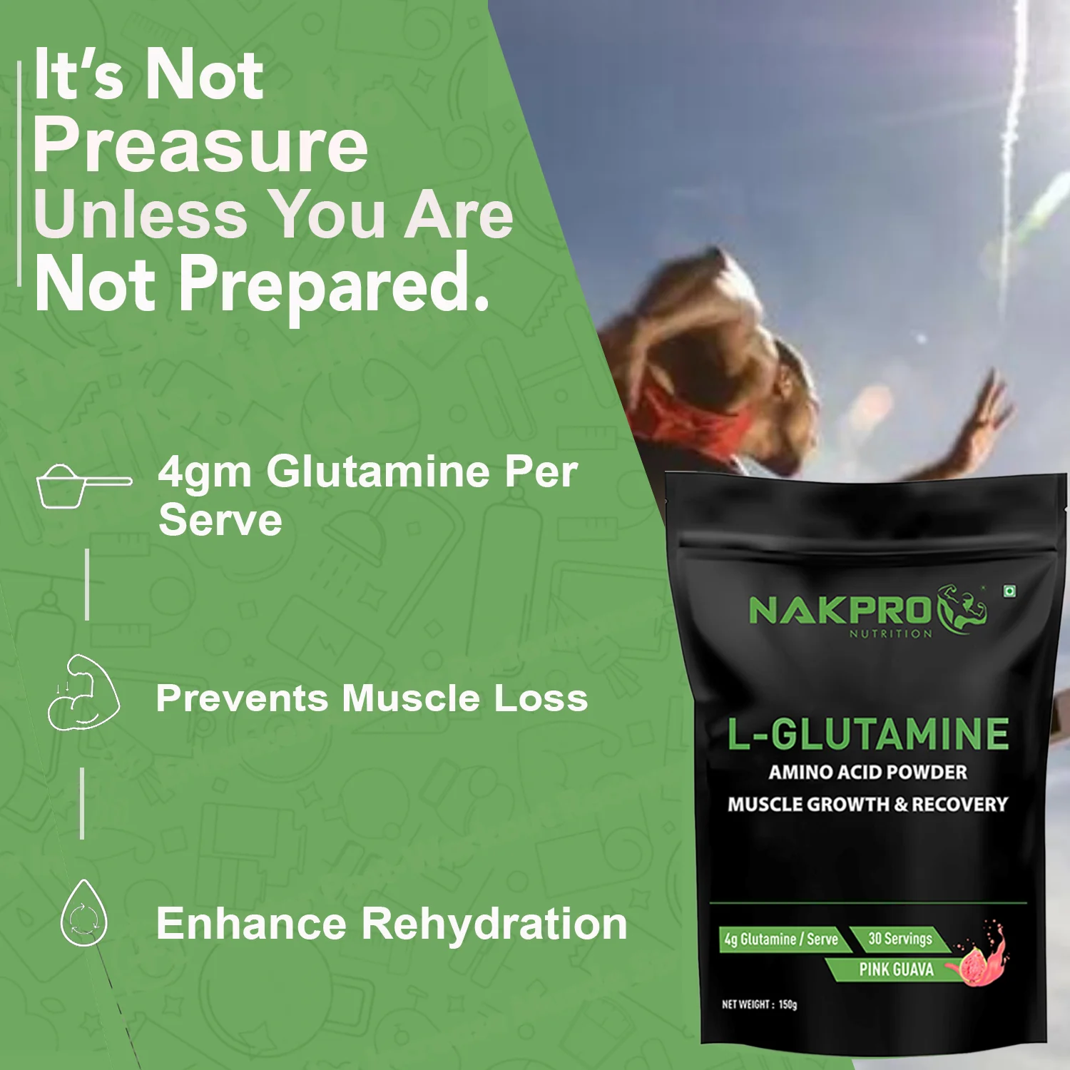 Nakpro L-Glutamine | Amino Acid for Muscle Recovery & Growth - Image 20