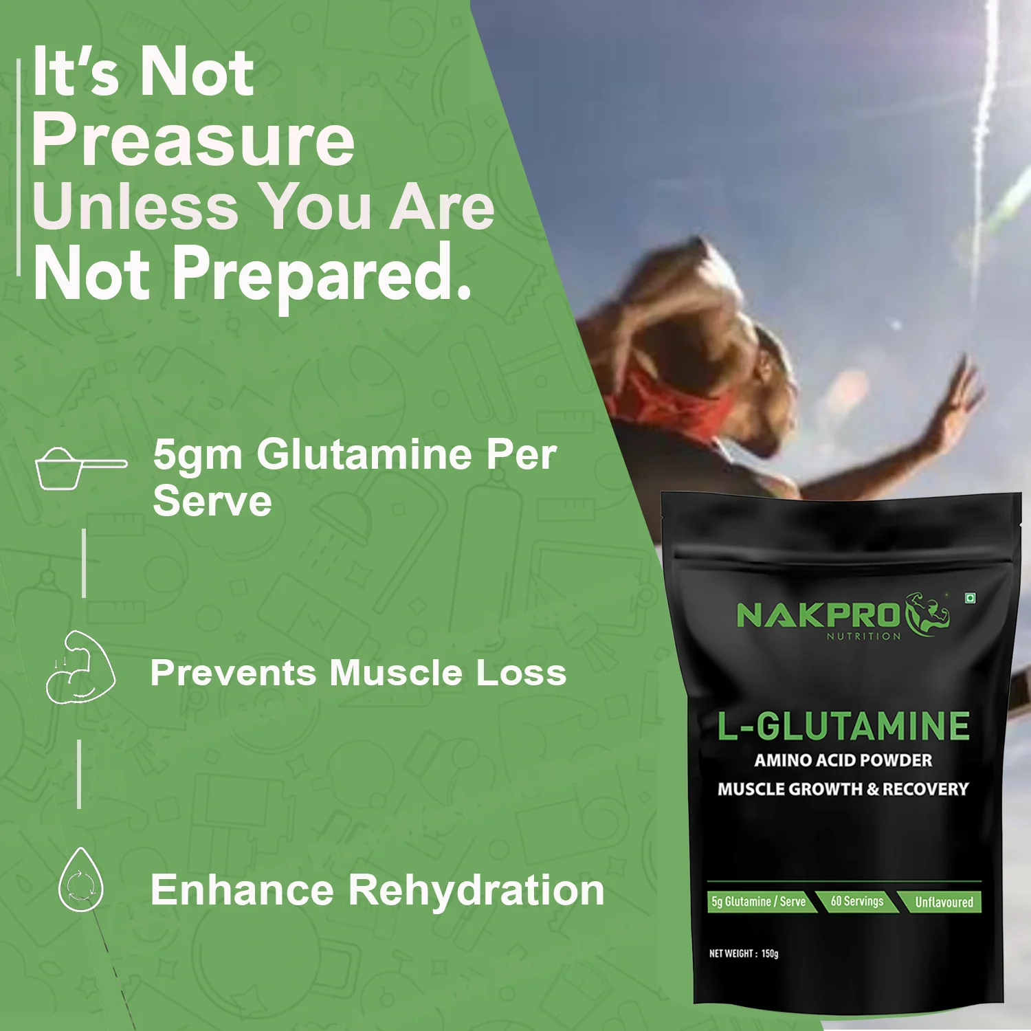 Nakpro L-Glutamine | Amino Acid for Muscle Recovery & Growth - Image 25