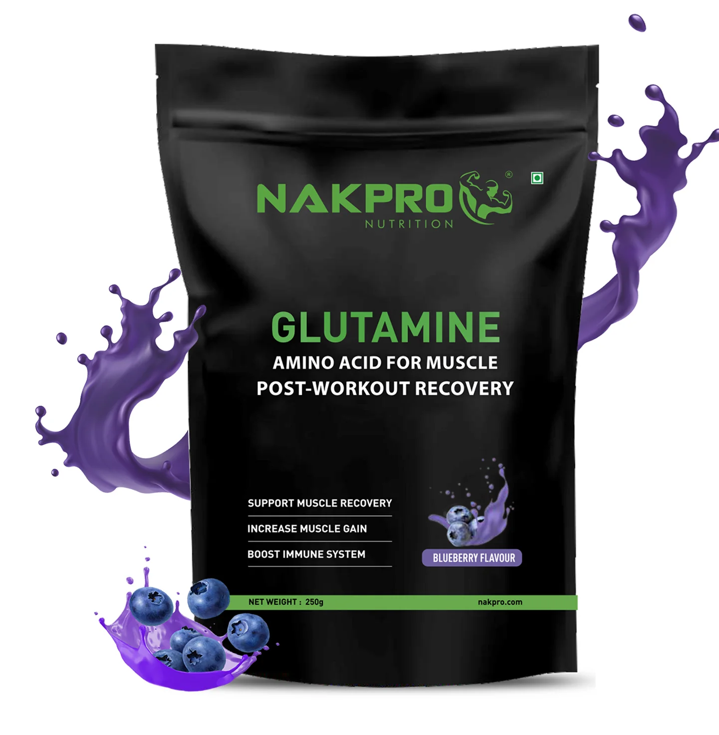Nakpro L-Glutamine | Amino Acid for Muscle Recovery & Growth - Image 28
