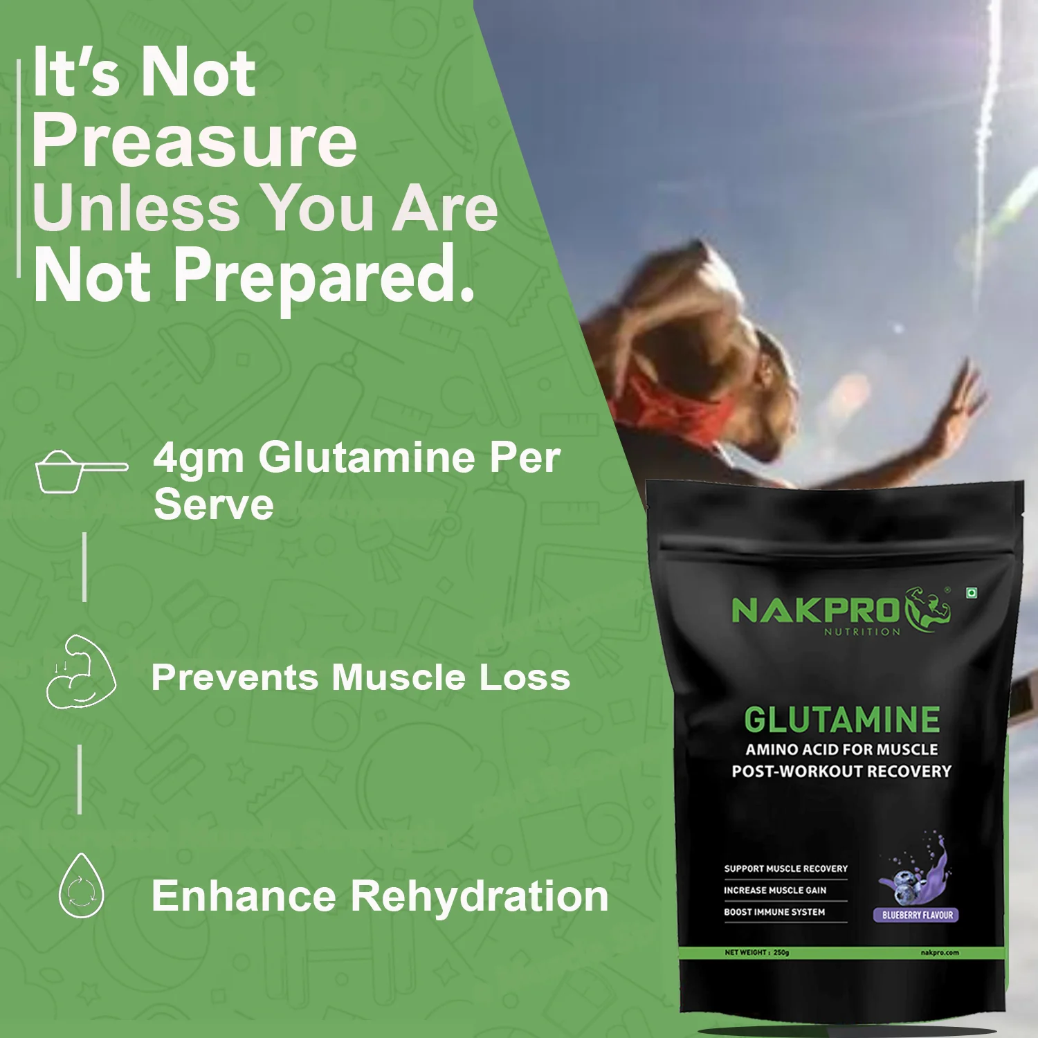 Nakpro L-Glutamine | Amino Acid for Muscle Recovery & Growth - Image 32
