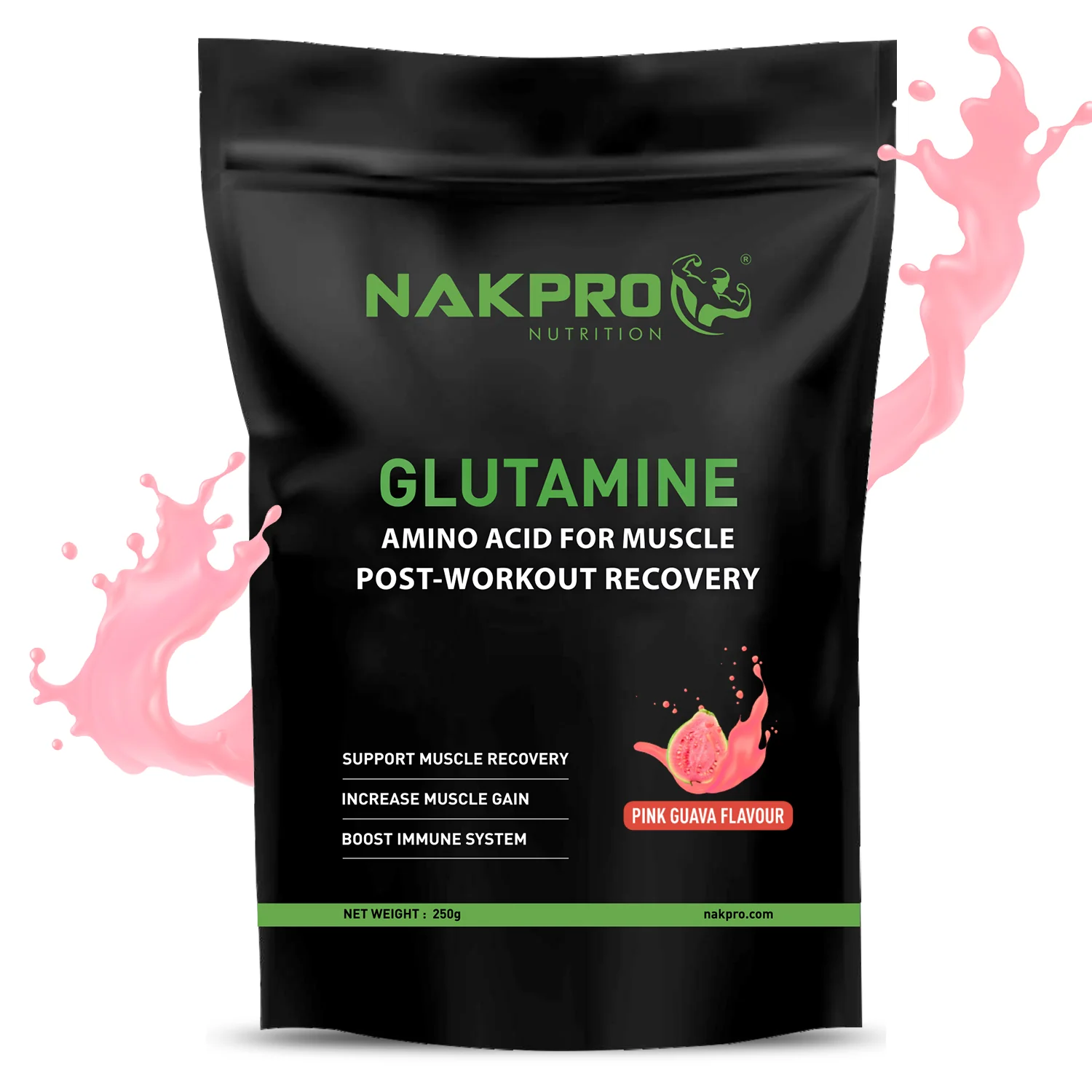 Nakpro L-Glutamine | Amino Acid for Muscle Recovery & Growth - Image 43