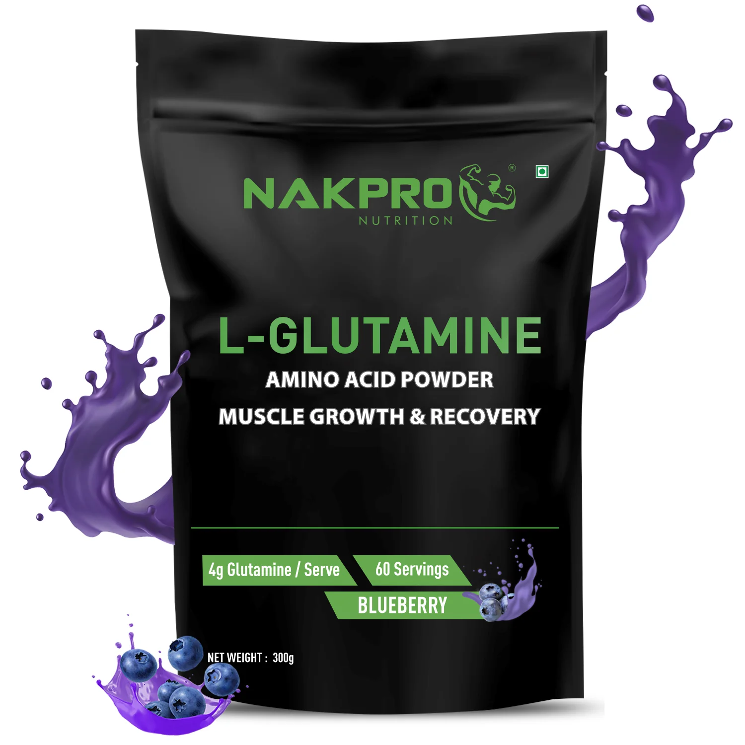 Nakpro L-Glutamine | Amino Acid for Muscle Recovery & Growth - Image 56