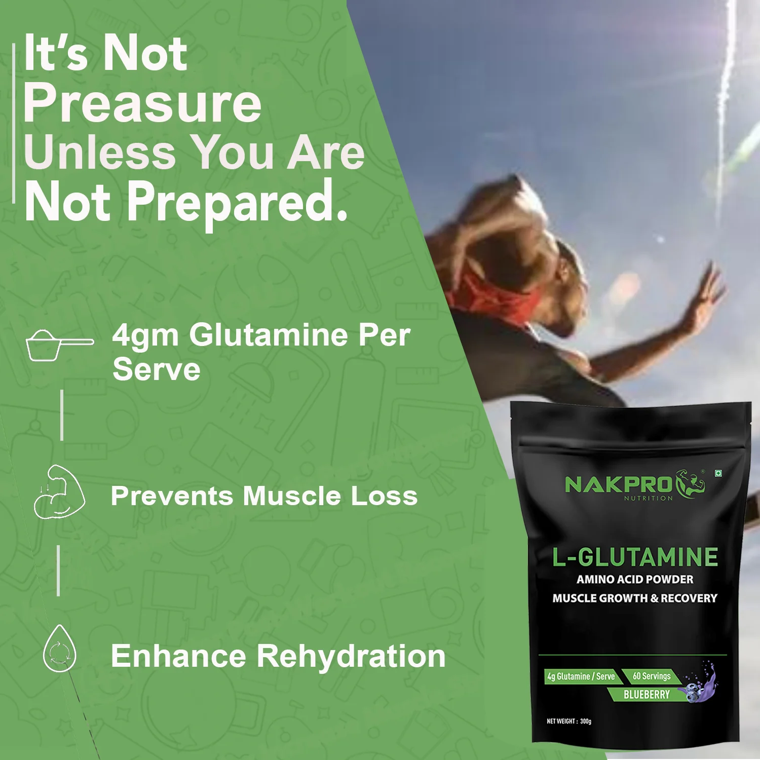 Nakpro L-Glutamine | Amino Acid for Muscle Recovery & Growth - Image 61