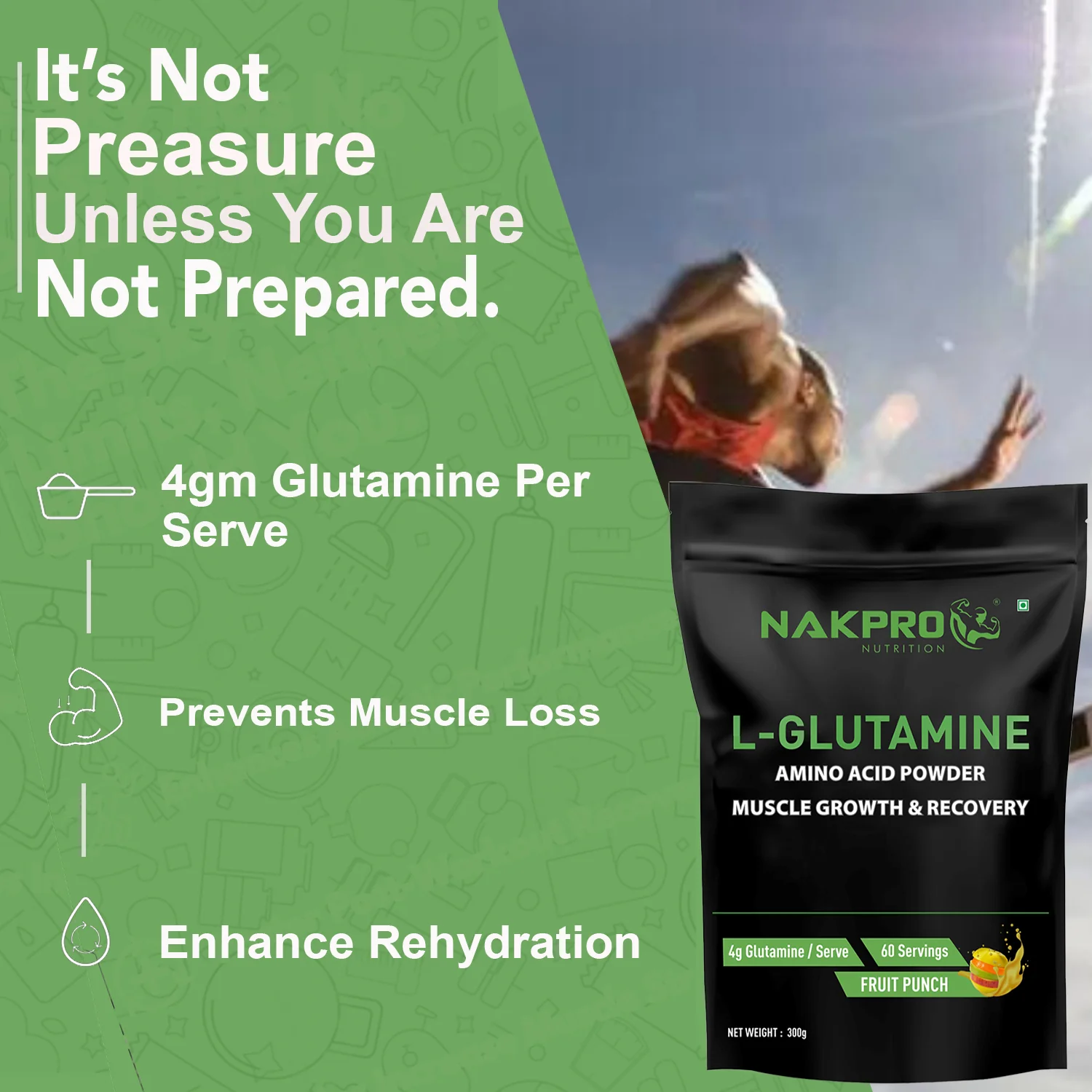 Nakpro L-Glutamine | Amino Acid for Muscle Recovery & Growth - Image 69