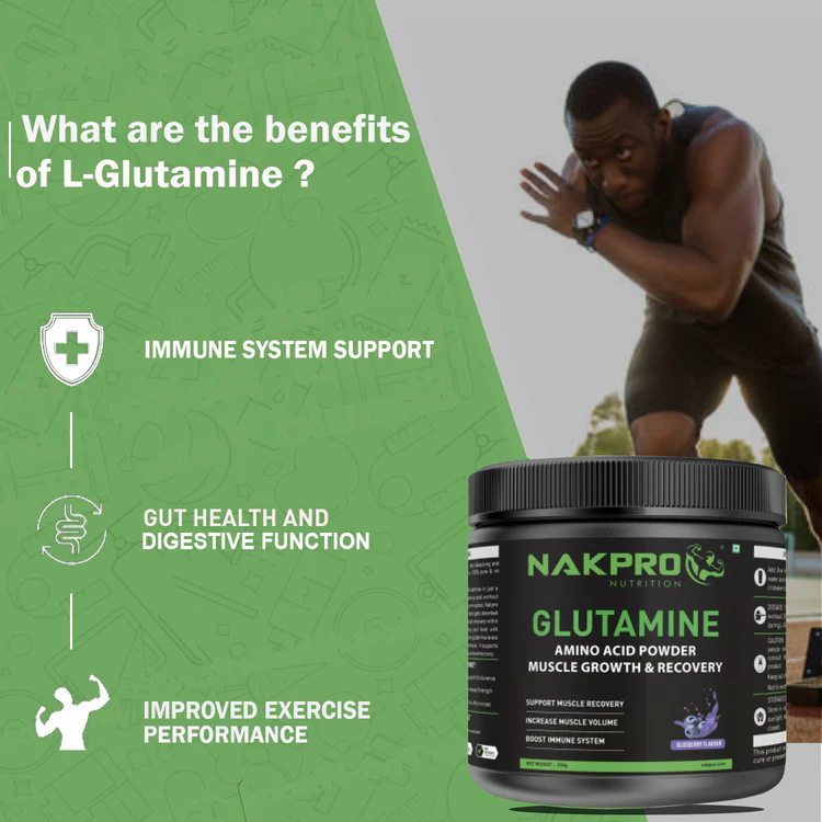 Nakpro L-Glutamine | Amino Acid for Muscle Recovery & Growth - Image 84