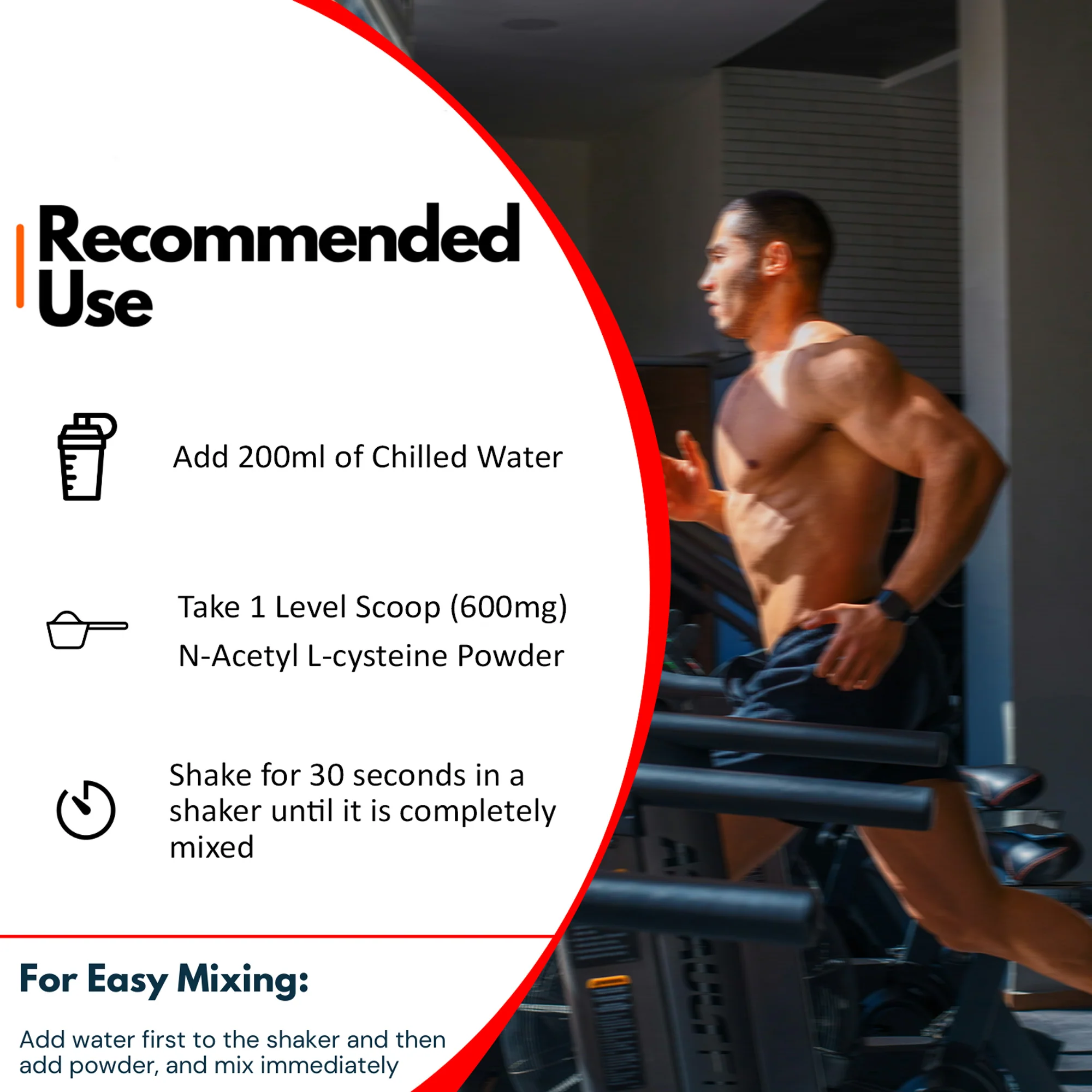 Nakpro N-Acetyl L-Cysteine Powder | Amino Acid Supplement - Image 3