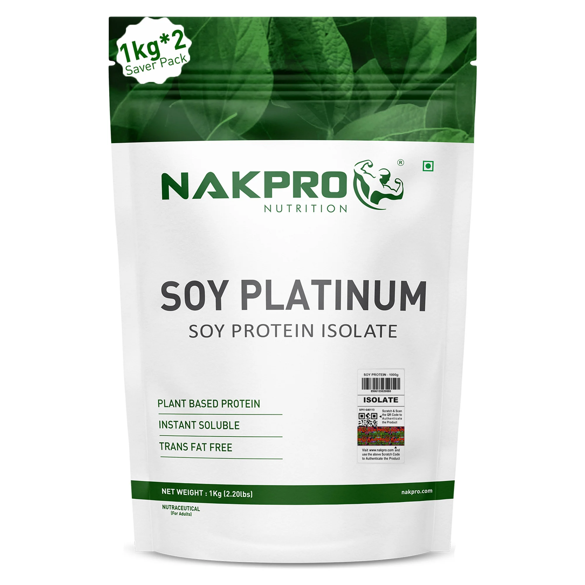 Nakpro Soy Protein Isolate | 84g Protein | Plant based Protein - Image 12