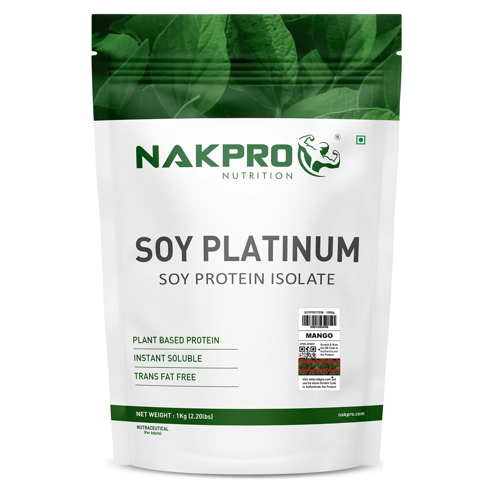 Nakpro Soy Protein Isolate | 84g Protein | Plant based Protein - Image 7