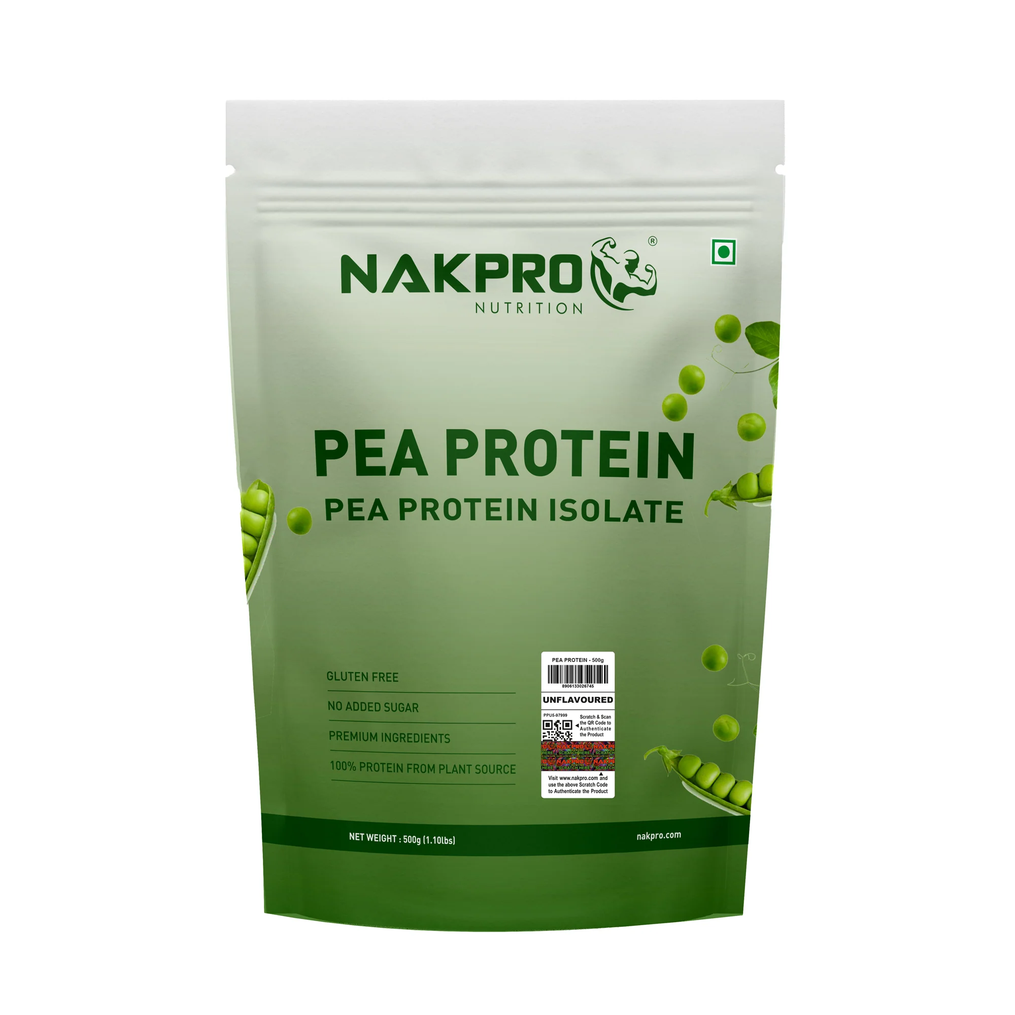 Nakpro Pea Protein Isolate | 72g Protein | Plant-Based Protein Powder - Image 20