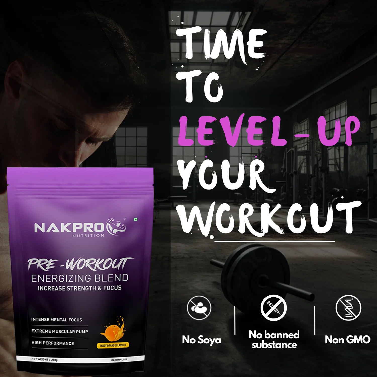 Nakpro Pre-Workout Supplement | Supports Energy, Focus & Performance - Image 37